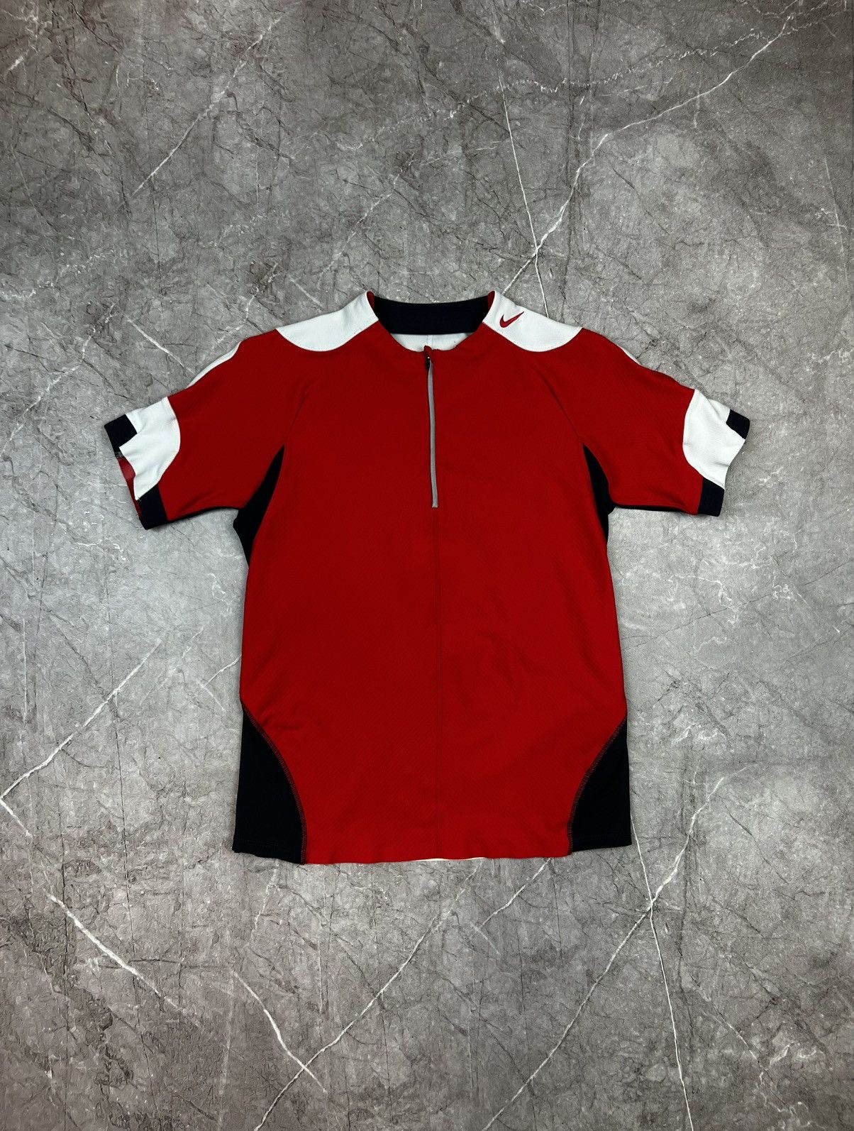 Nike 2000s Nike Sphere by Tony Spackman Quarter zip T Shirt Tee Size US S / EU 44-46 / 1 - 3 Thumbnail