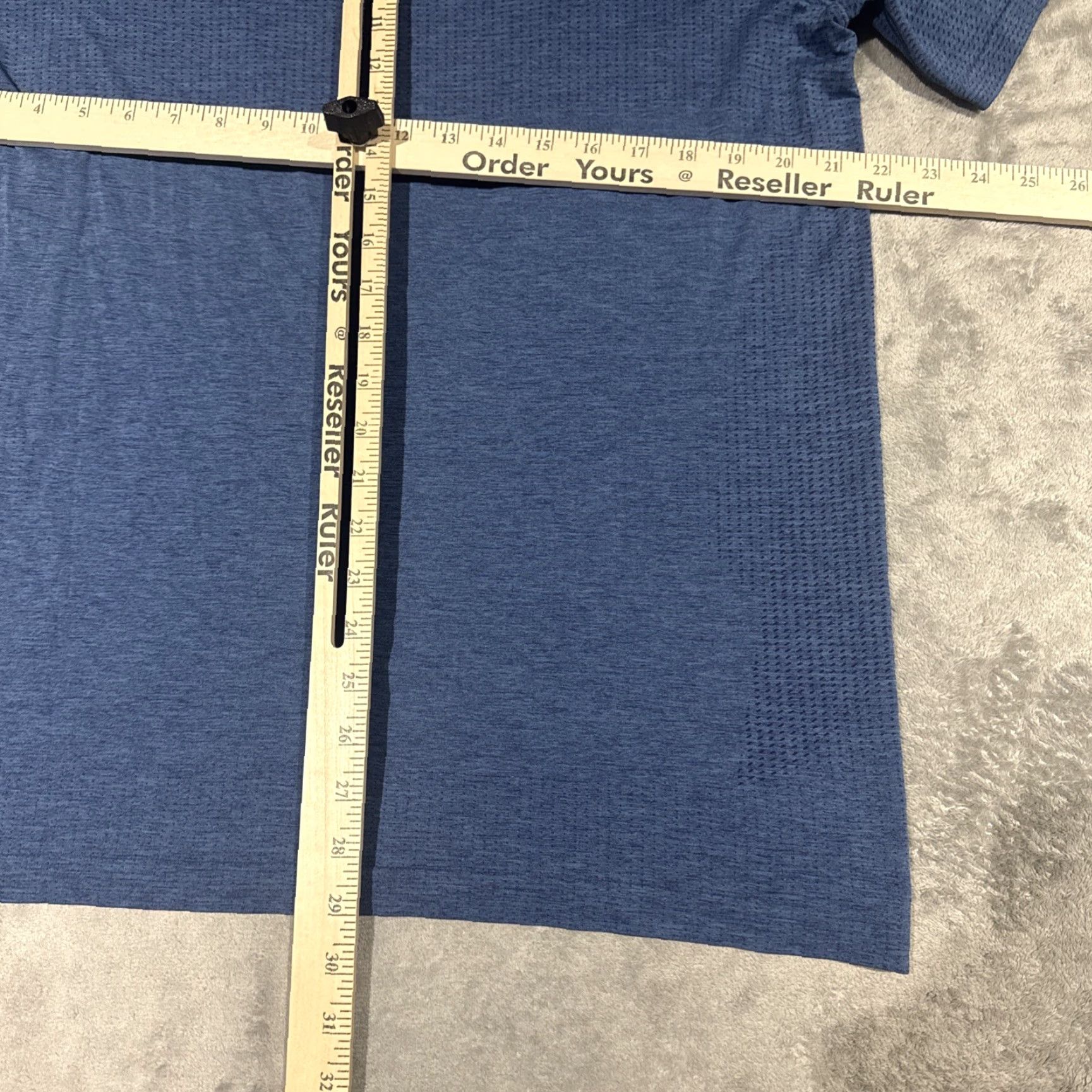 Lululemon Lululemon Shirt Mens XL Blue Metal Vent Stretch Active Comfort Performance T‑Shirt Cross Training Gym Running Sports Mens XL Blue Metal Vent 90s Size US XL / EU 56 / 4 - 5 Thumbnail