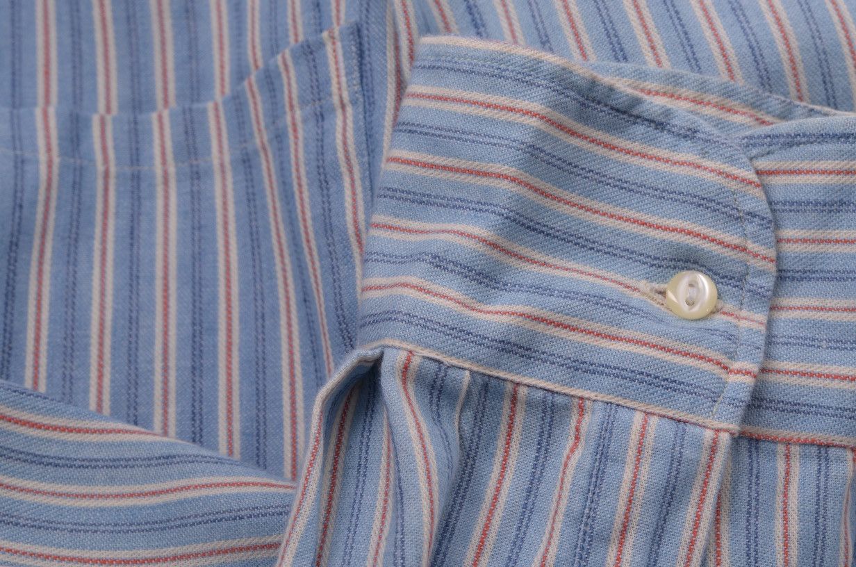Other Bakuto893 stripe shirt long sleeve Italy Size US XXL / EU 58 / 5 - 5 Thumbnail