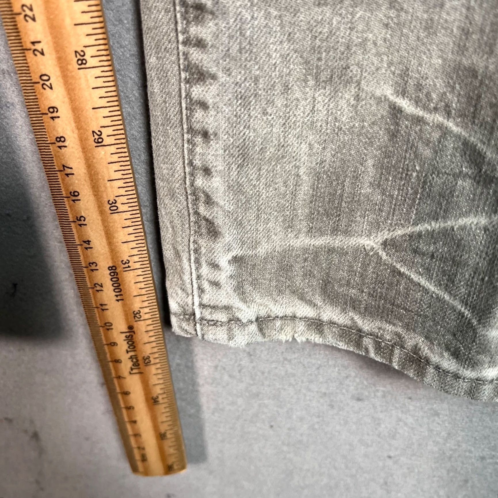Polo Ralph Lauren Polo Ralph Lauren Mens Jeans Denim 34 X 32 Green Dungarees Straight Leg 5-Pocket Denim Jeans Size US S / EU 44-46 / 1 - 7 Thumbnail