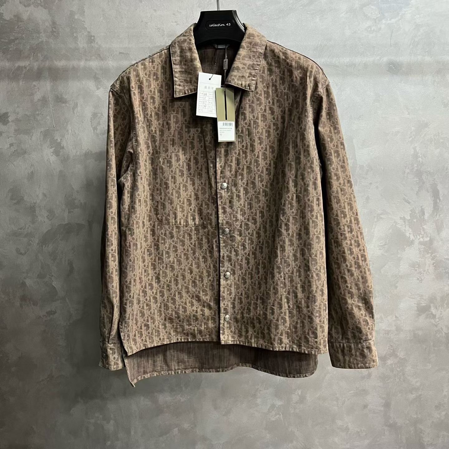 Dior Dior Retro Denim Brown Shirt xs Men Size US XS / EU 42 / 0 - 1 Thumbnail