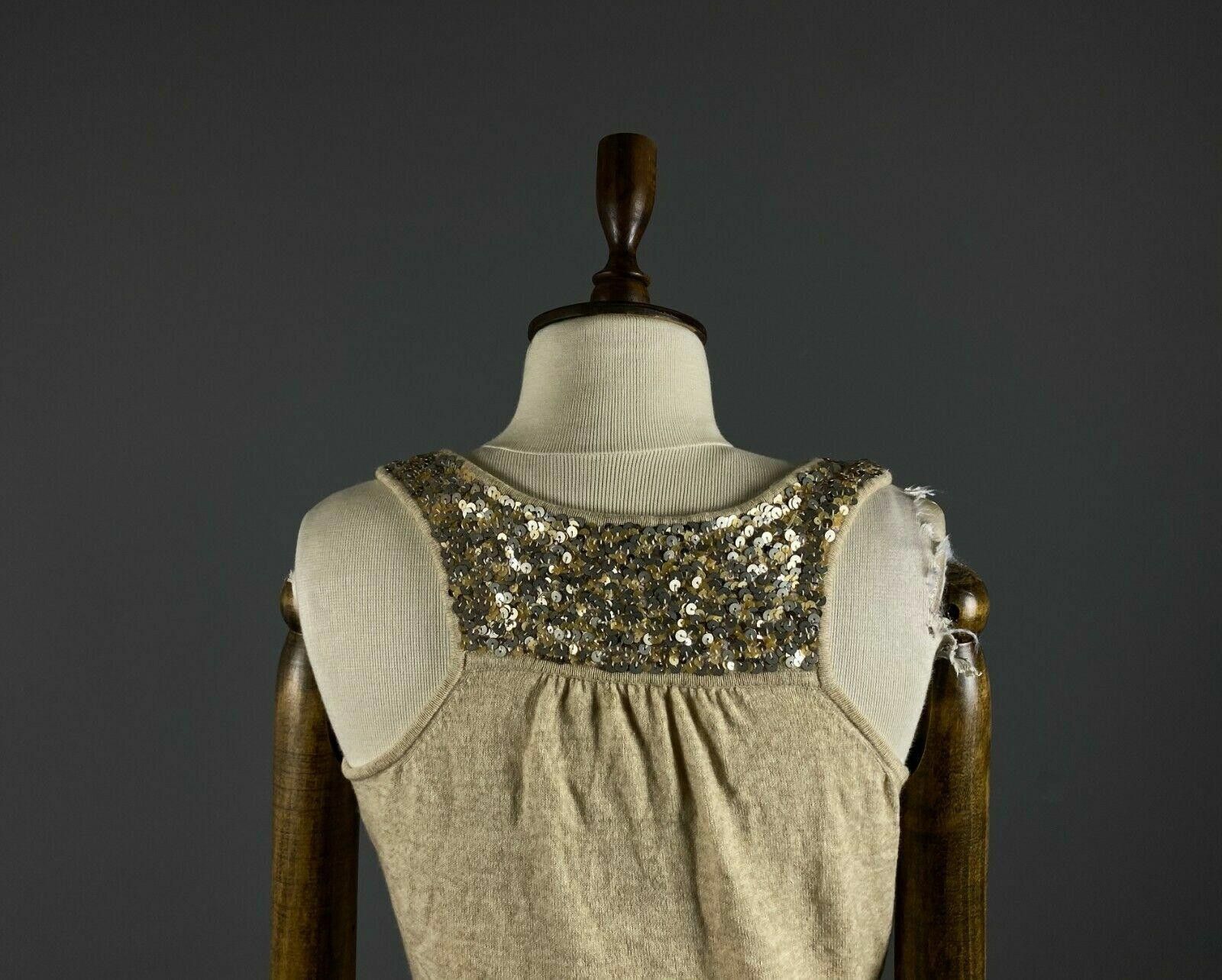 Escada Ladies Escada Sport Beige Wool Top Blouse Size M Size M / US 6-8 / IT 42-44 - 7 Thumbnail