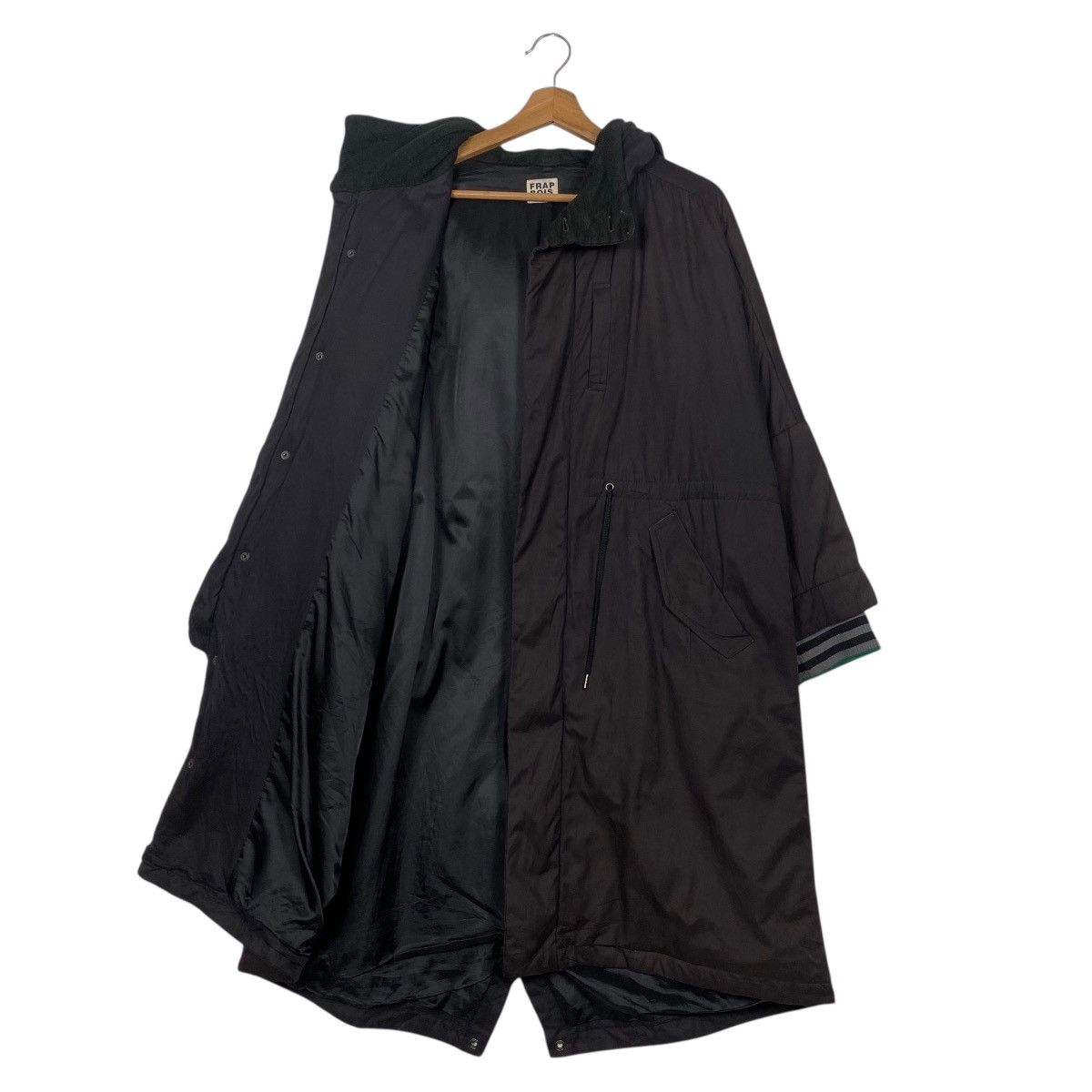 Japanese Brand Issey miyake Frapbois long coat hoodie Size US M / EU 48-50 / 2 - 10 Thumbnail