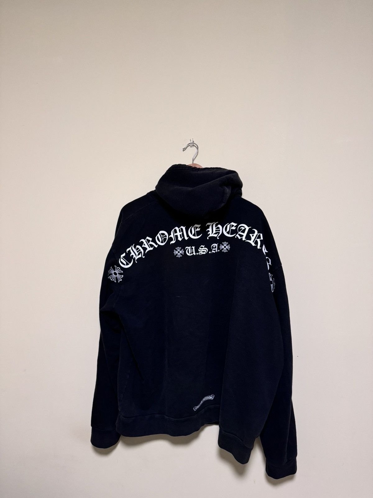 Chrome Hearts Shoulder Logo Hoodie | Grailed
