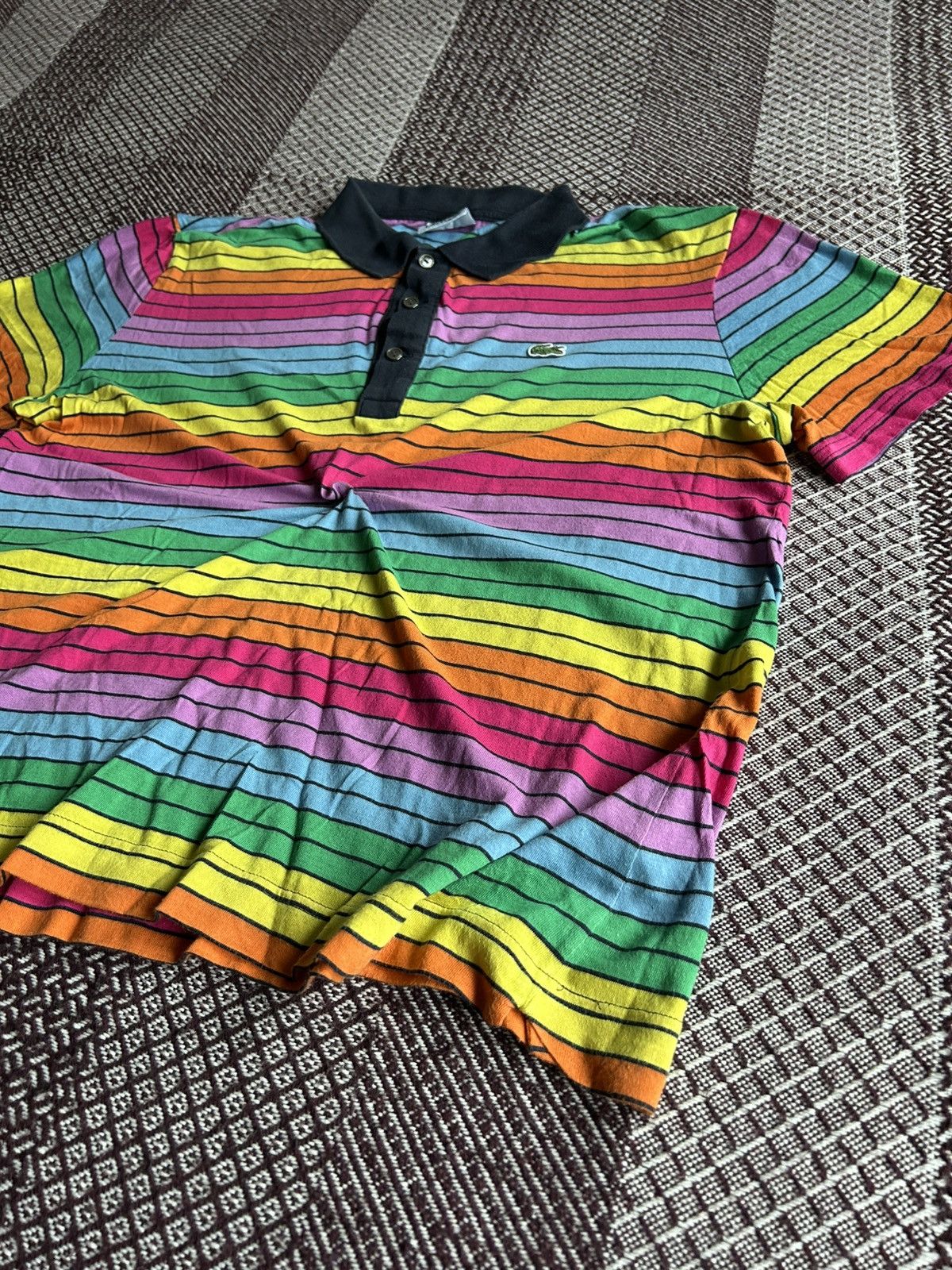 Lacoste Lacoste Multicoloured Polo T-shirt Streetwear Style Size 4 Size US M / EU 48-50 / 2 - 5 Thumbnail