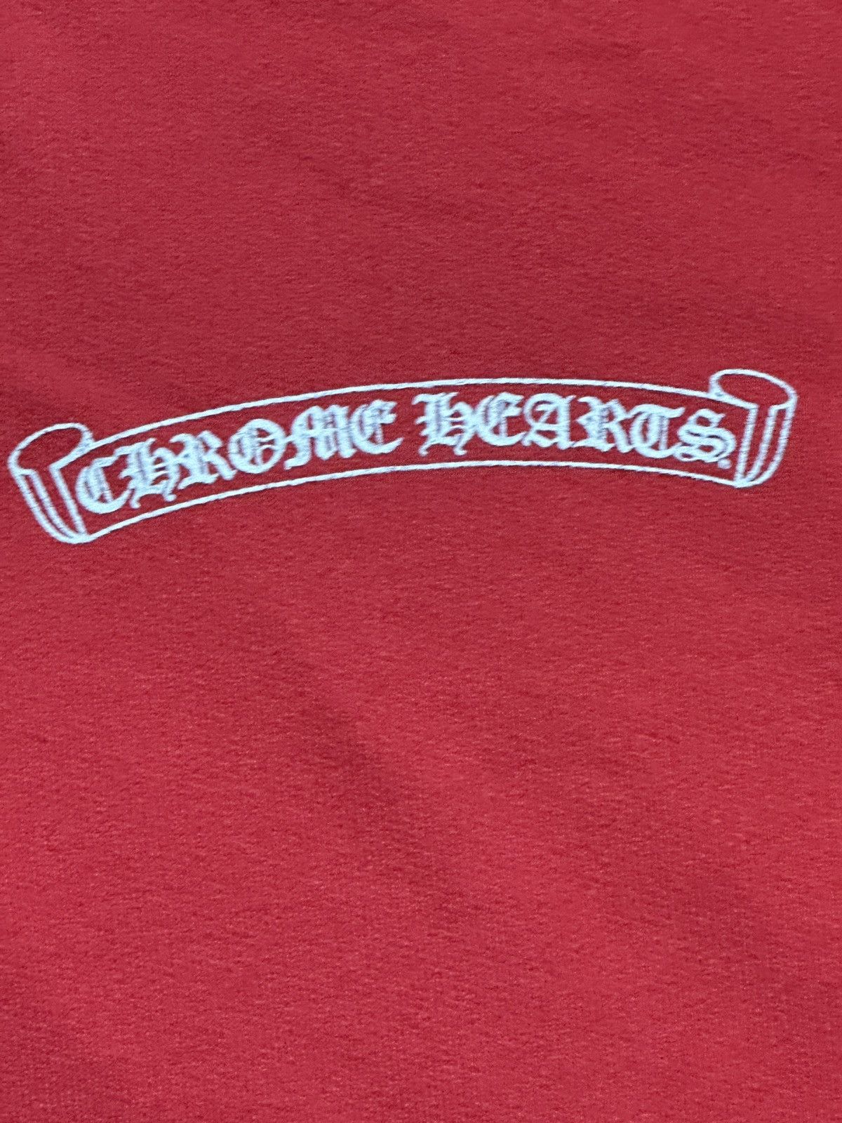 Chrome Hearts Chrome Hearts Red Scroll Hoodie Size US L / EU 52-54 / 3 - 5 Thumbnail