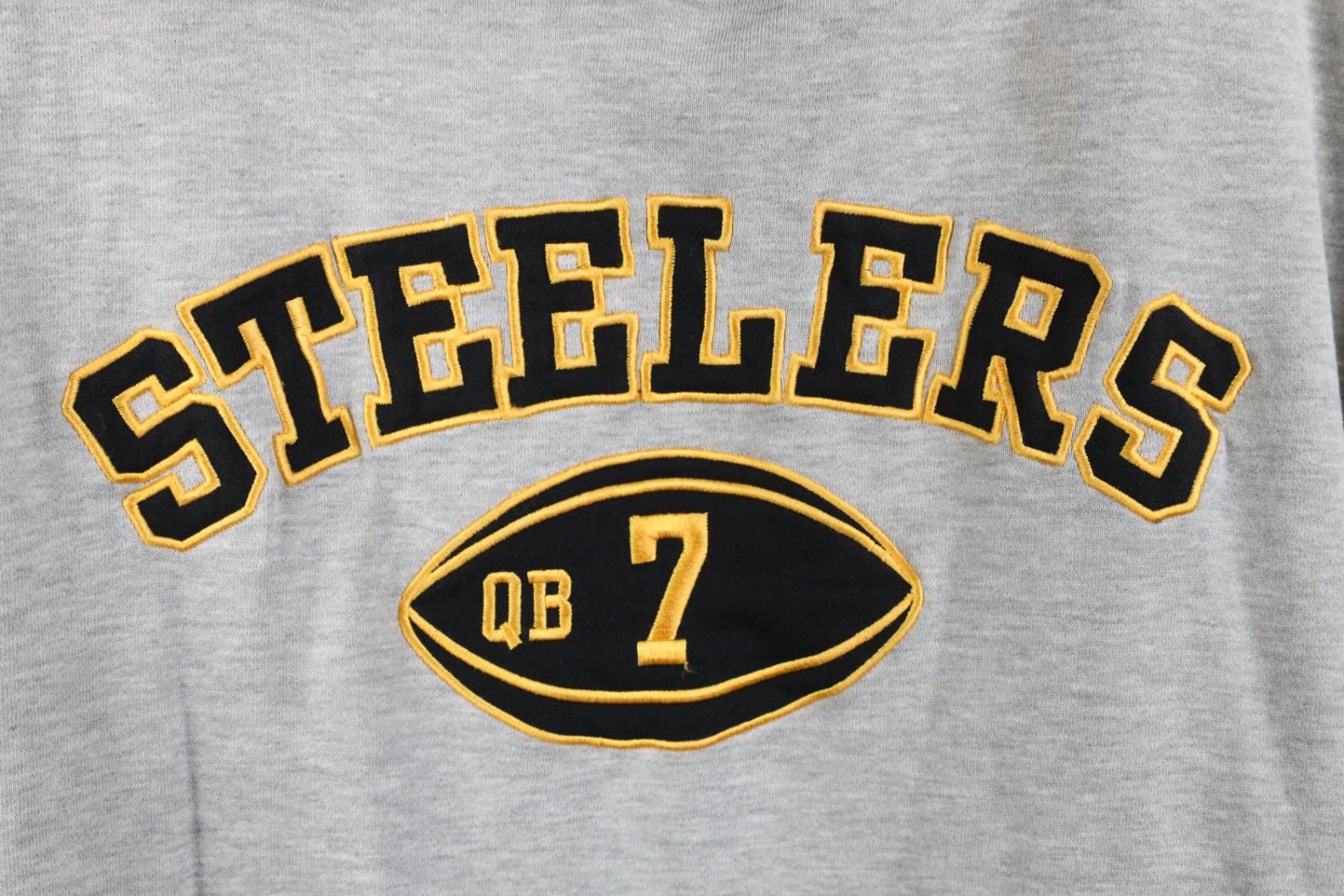 Reebok Vintage Reebok Roethlisberger Pittsburgh Steelers Hoodie Size US M / EU 48-50 / 2 - 5 Thumbnail
