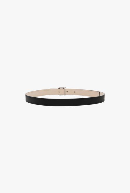 Balmain o1s1wg111025 Size: OS/Leather B-Belt in Black Size ONE SIZE - 2 Thumbnail