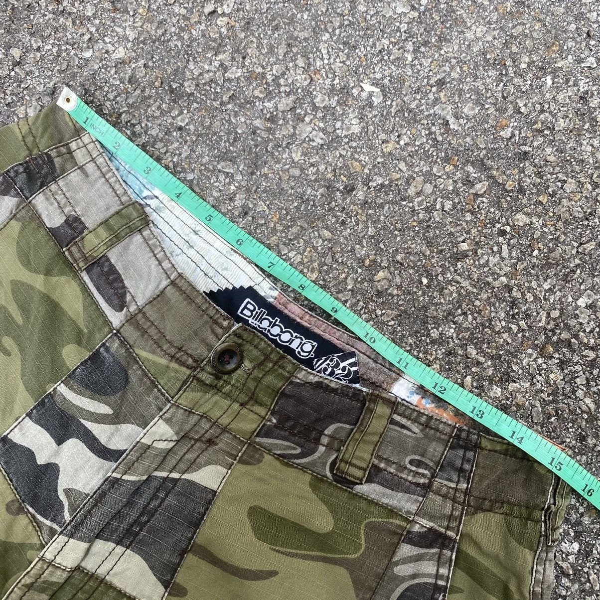 Billabong Billabong Camo Patchwork Cargo Shorts Size US 30 / EU 46 - 7 Thumbnail