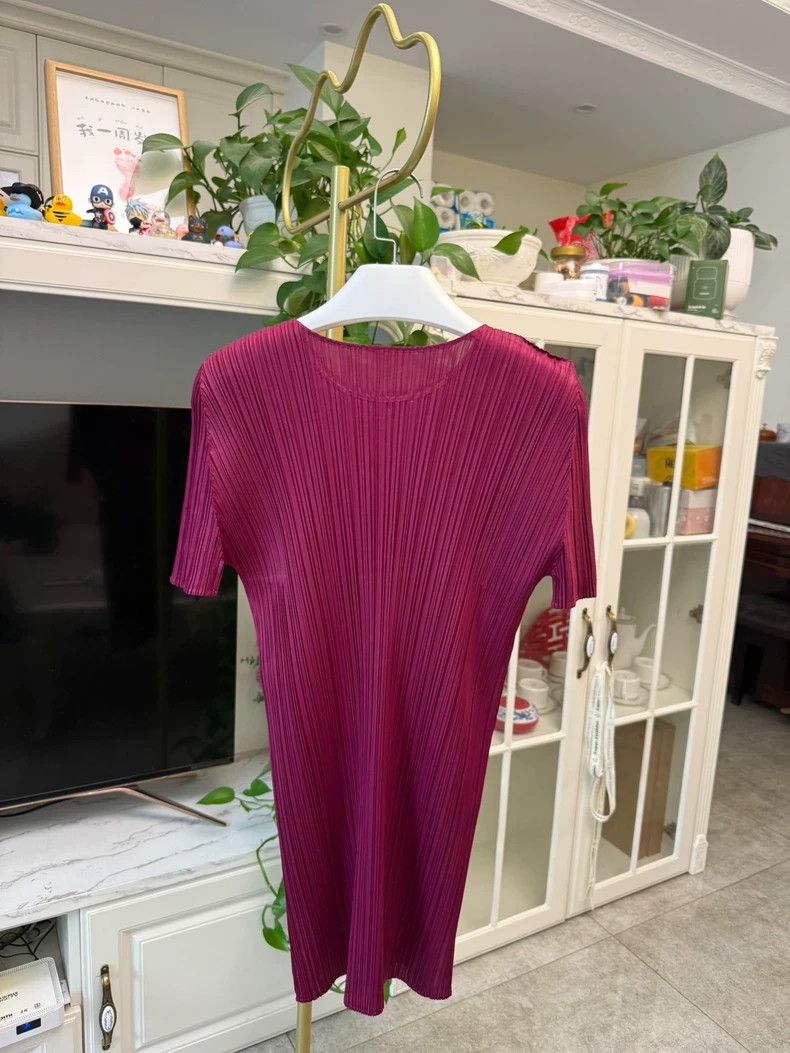 Issey Miyake issey miyake size:3 Plum-colored vest dress 2505-Nextarrow Size XXS / US 00 / IT 34 - 5 Thumbnail