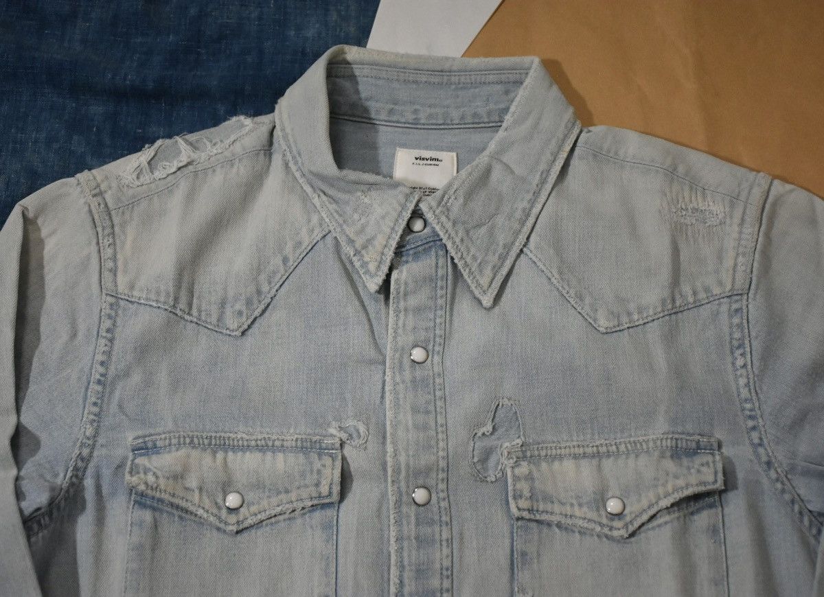 Visvim Visvim 20ss Social Sculpture Shirt Crash size2 Size US M / EU 48-50 / 2 - 6 Thumbnail