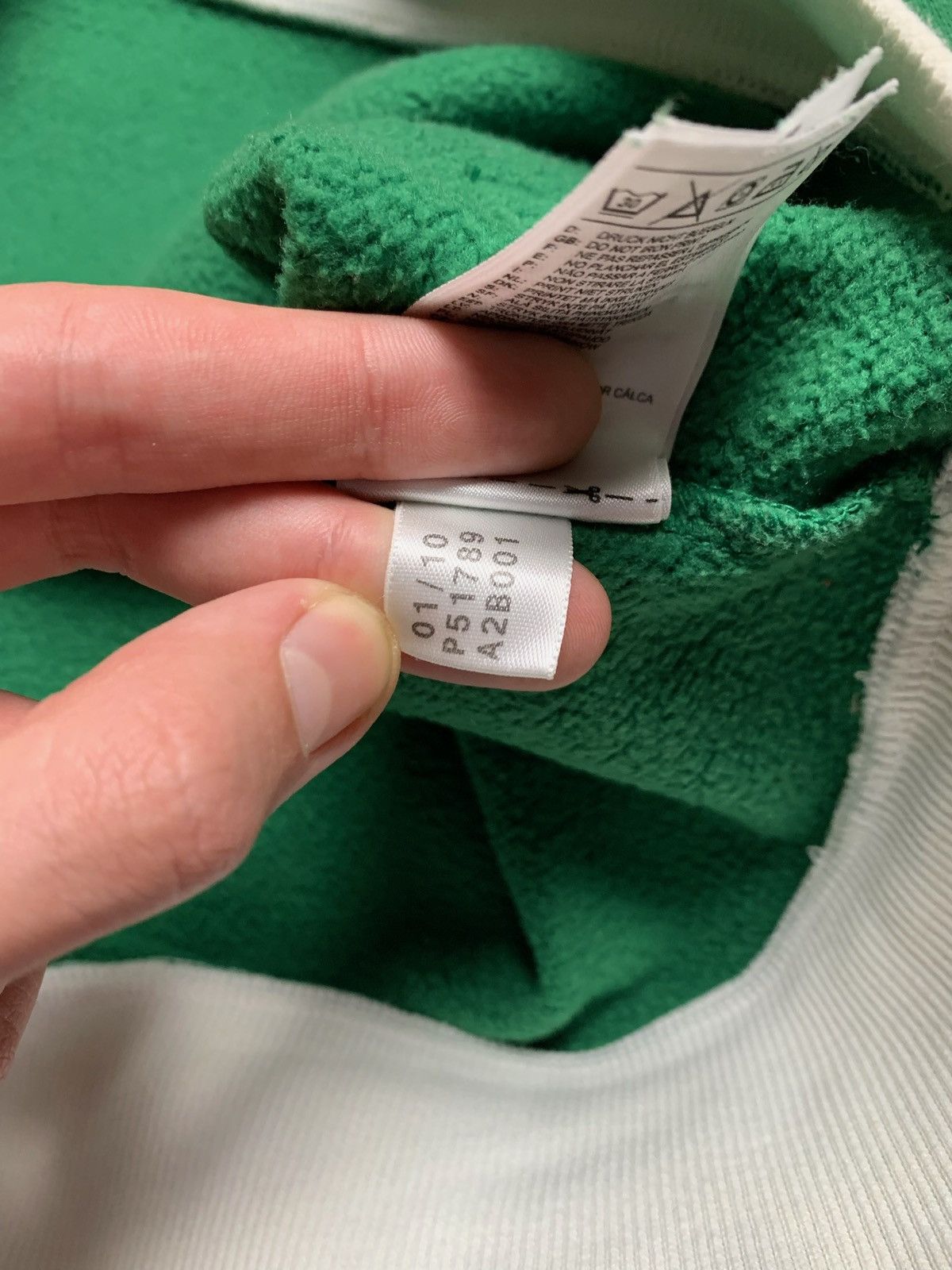 NBA Vintage adidas Boston Celtics Basketball hoodie green rare S Size US S / EU 44-46 / 1 - 9 Thumbnail