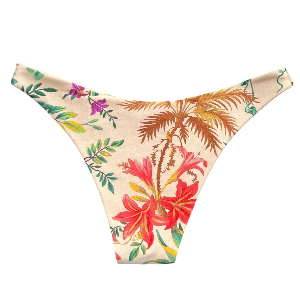 Zimmermann ZIMMERMANN Floral-Print Low-Rise Bikini Bottom, A3/US10/M Size ONE SIZE - 7 Thumbnail
