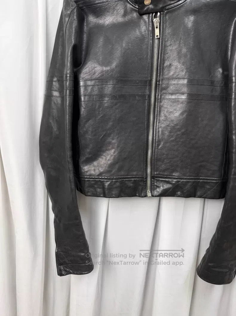 Rick Owens Rick Owens 15SS ultra short biker leather jacket| Size XL / US 12-14 / IT 48-50 - 4 Thumbnail