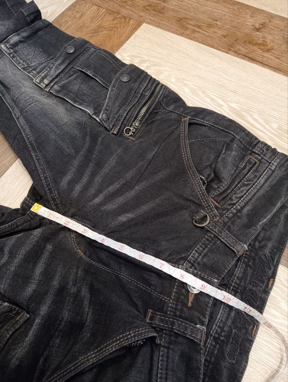 Nicole Club NICOLE CLUB FOR MEN JAPAN CARGO DENIM PANTS Size US 32 / EU 48 - 14 Thumbnail