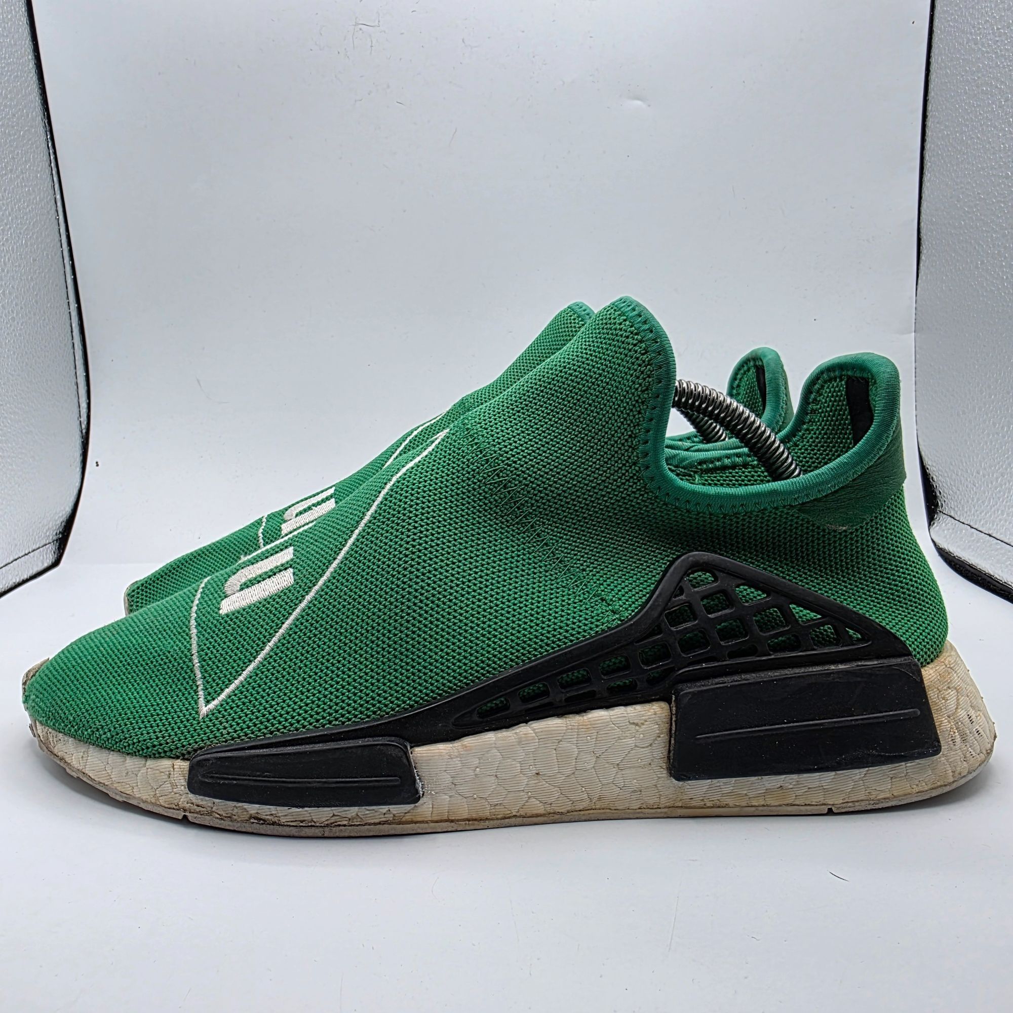 Adidas × Pharrell Adidas Pharrell x NMD Human Race Green Mens Size 9 Sneaker S Size US 9 / EU 42 - 13 Thumbnail