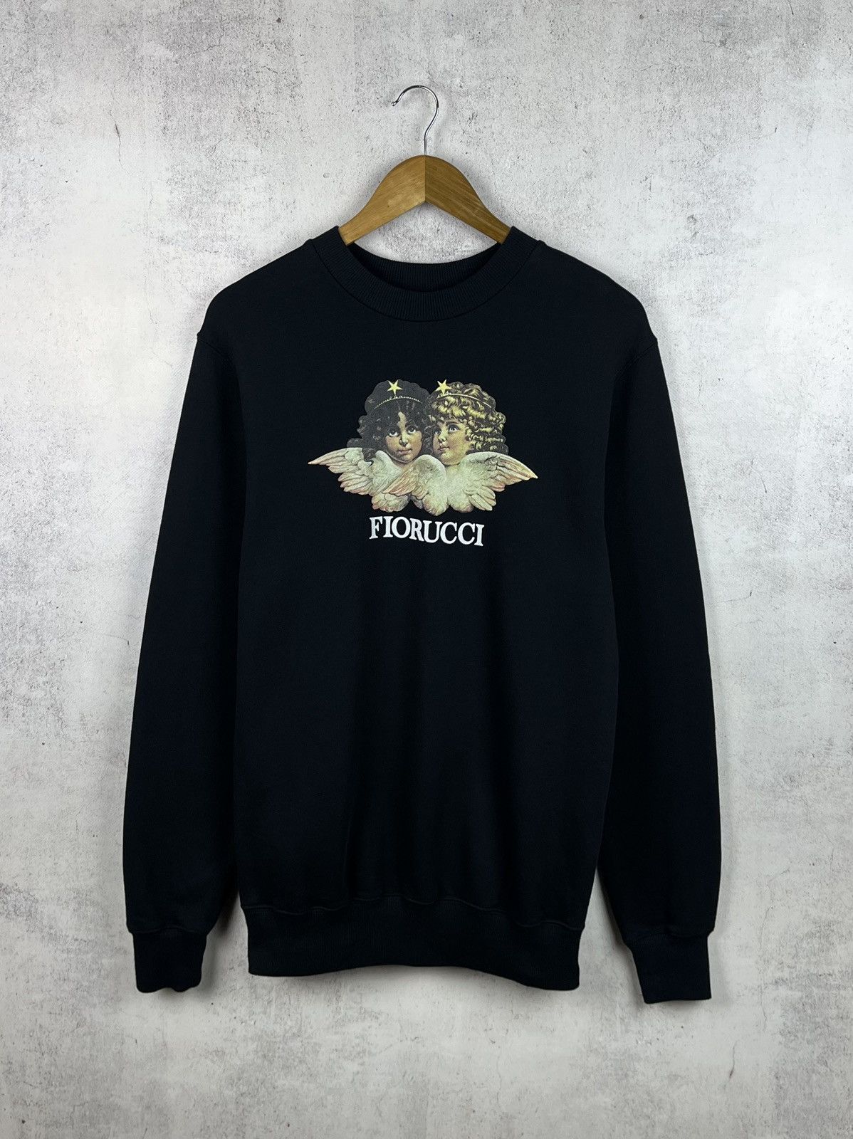 Fiorucci Fiorucci Angels Big Logo Print Sweatshirt Luxury Rare Hype Size US M / EU 48-50 / 2 - 1 Thumbnail