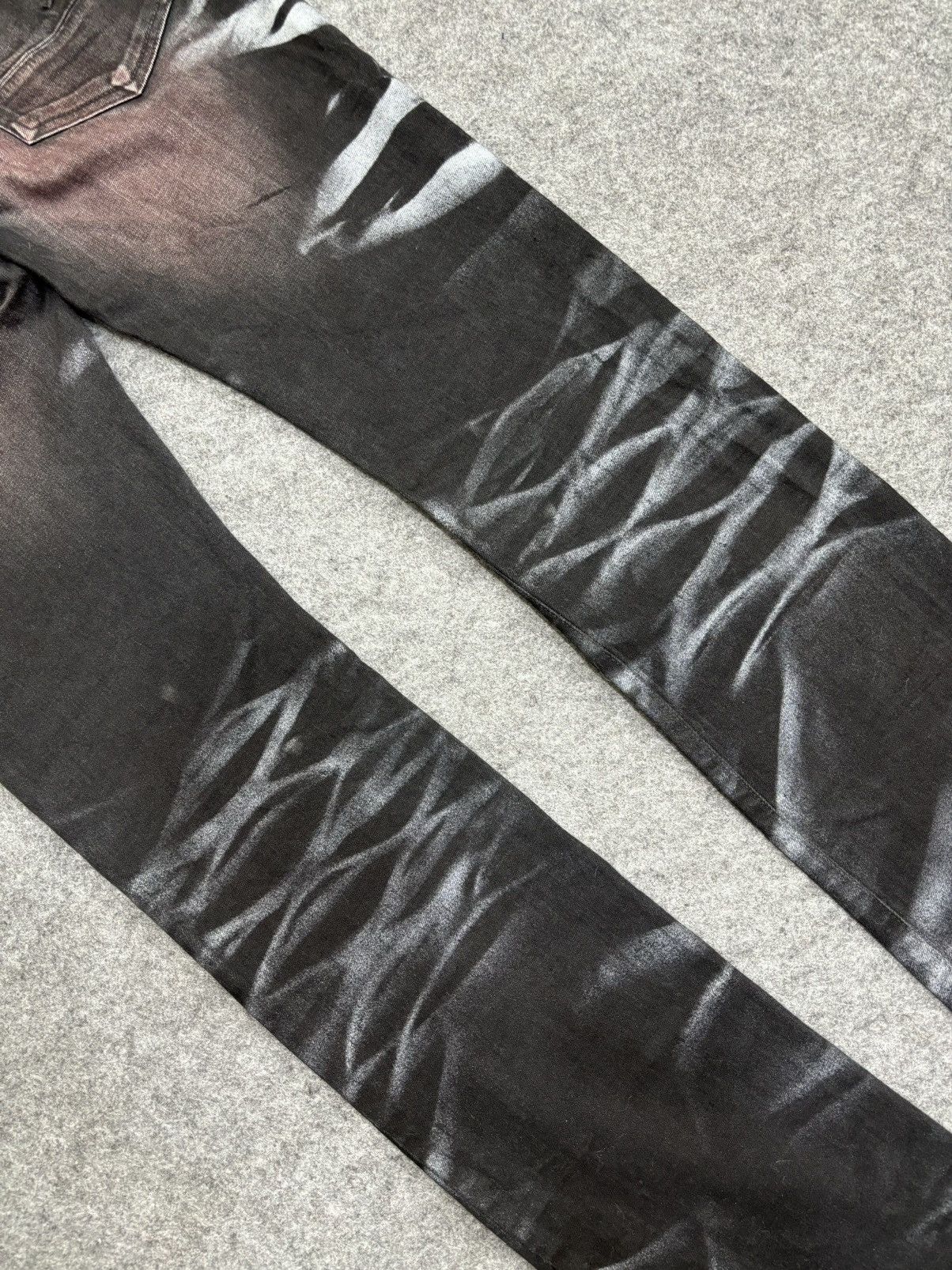 Tornado Mart 💥Archival Flare💥Tornado Mart Insane Sick Art Denim F513 Size US 34 / EU 50 - 20 Thumbnail