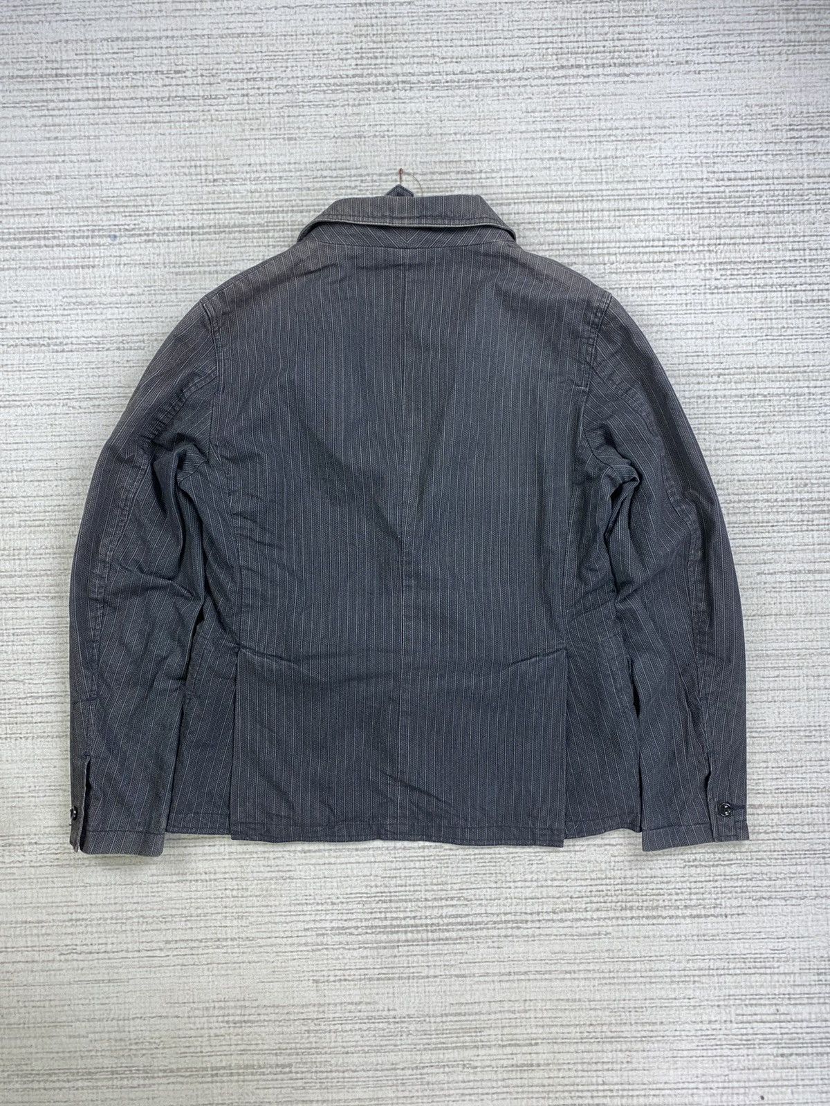 Japanese Brand × Paul Smith × Vintage Vintage Paul Smith Jeans Harringbone Blazer Jacket Size US M / EU 48-50 / 2 - 2 Thumbnail