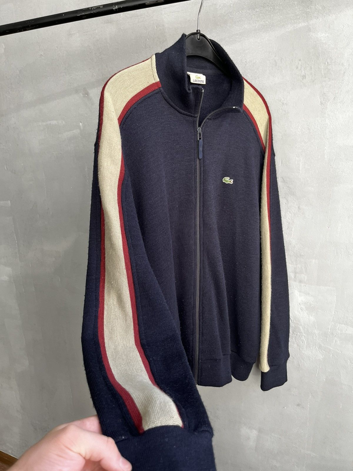 Lacoste × Vintage Lacoste sweater vintage Size US XXL / EU 58 / 5 - 7 Thumbnail