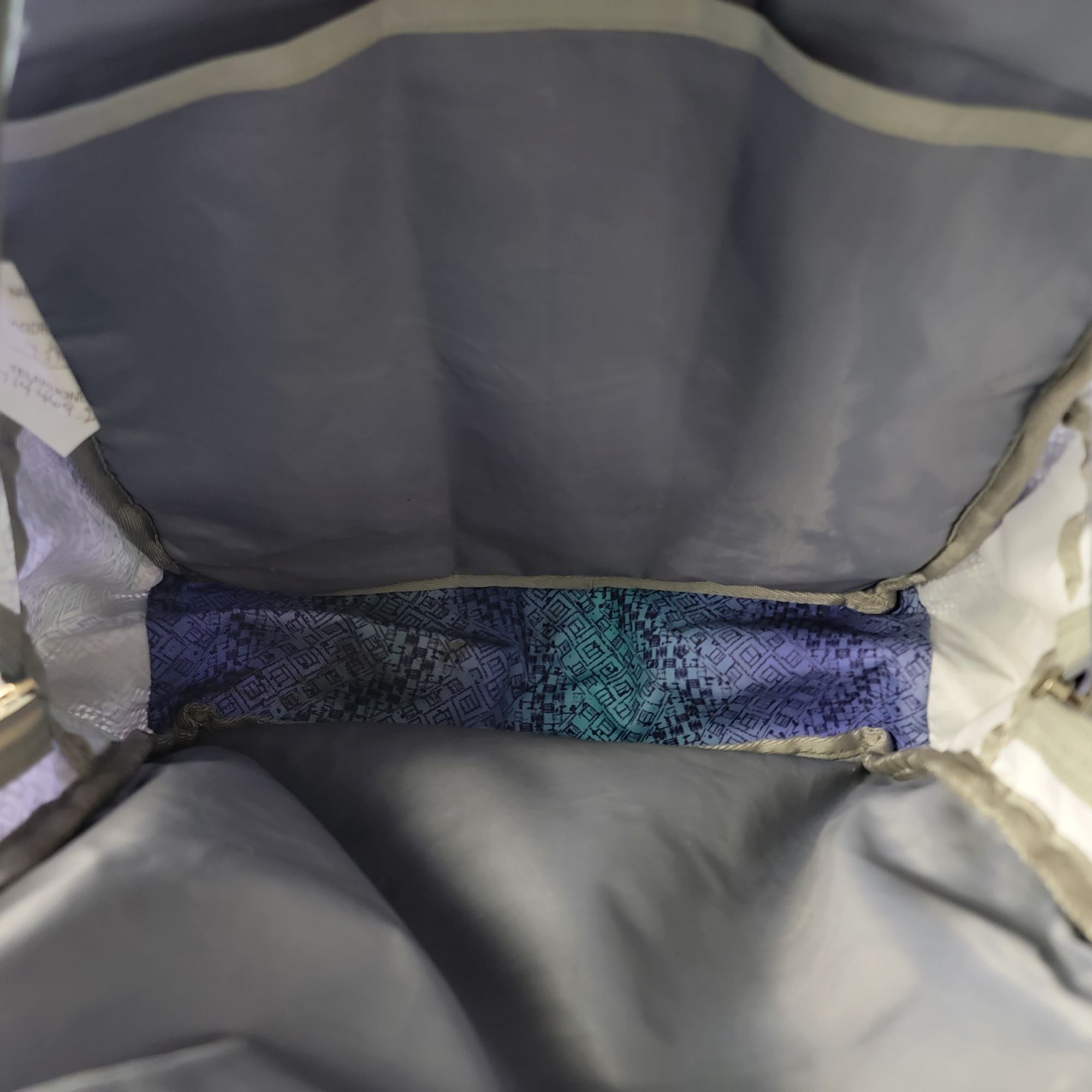 L.L. Bean Deluxe Book Pack Backpack Purple Blue Teal