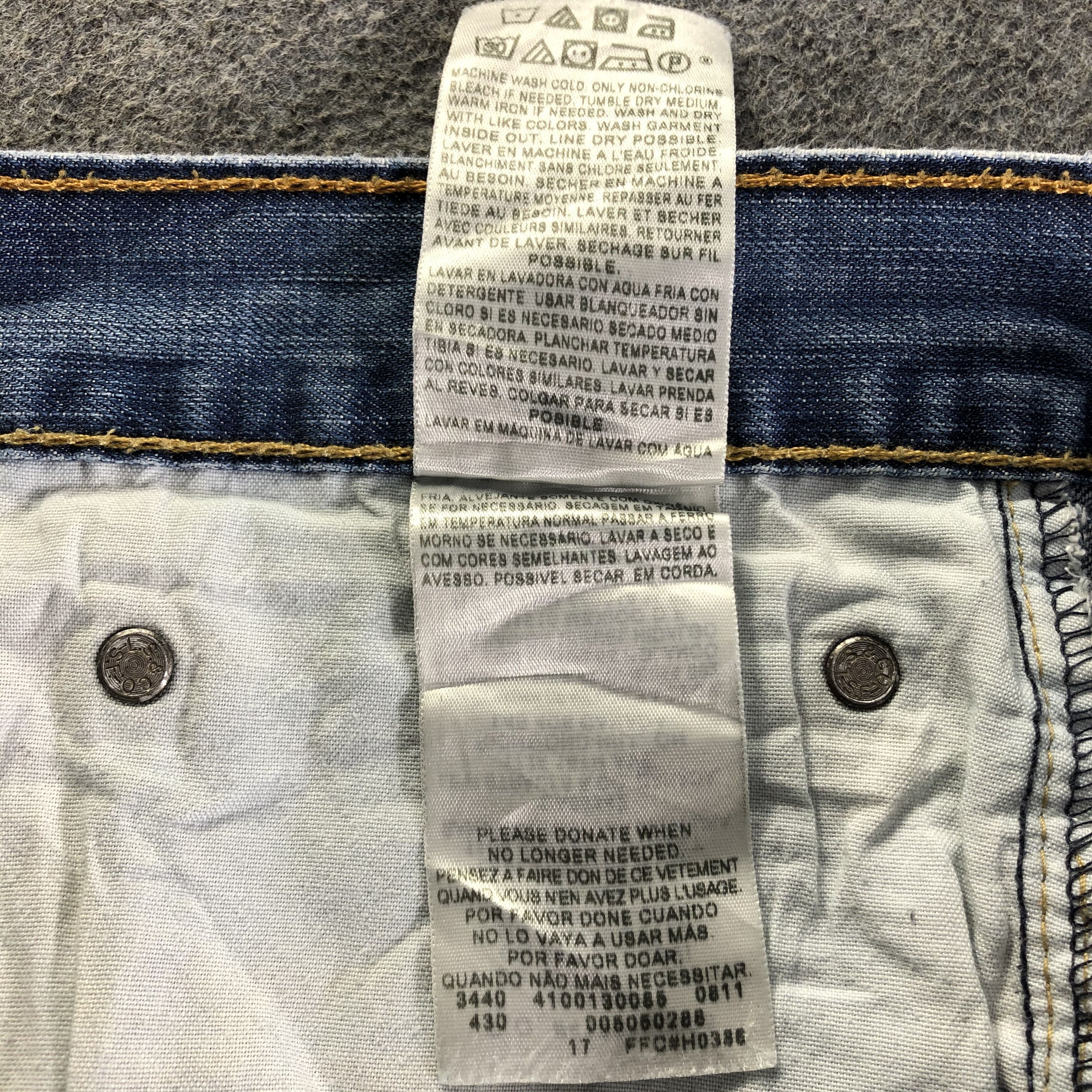 Levi's Vintage Blue Wash Levis 505 Jeans-J4511 Size US 36 / EU 52 - 12 Thumbnail