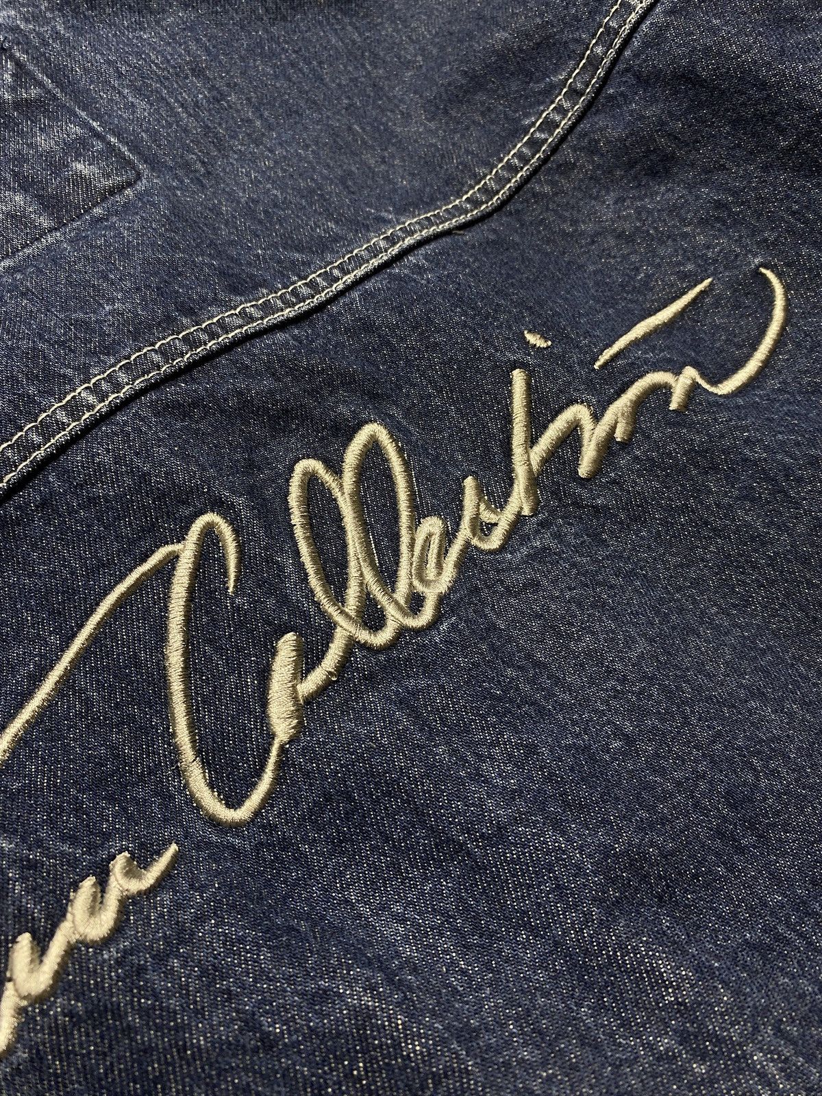 Fubu Fubu Collection blue denim jacket big rap baggy JNCO Size US XXL / EU 58 / 5 - 6 Thumbnail