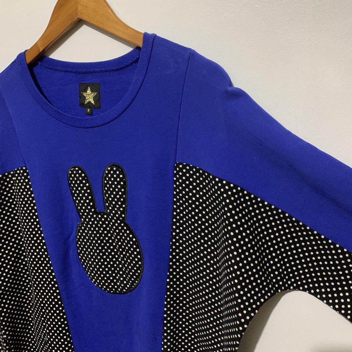 20471120 20471120 Hyoma "Polka Bunny" Sweater Size US M / EU 48-50 / 2 - 5 Thumbnail