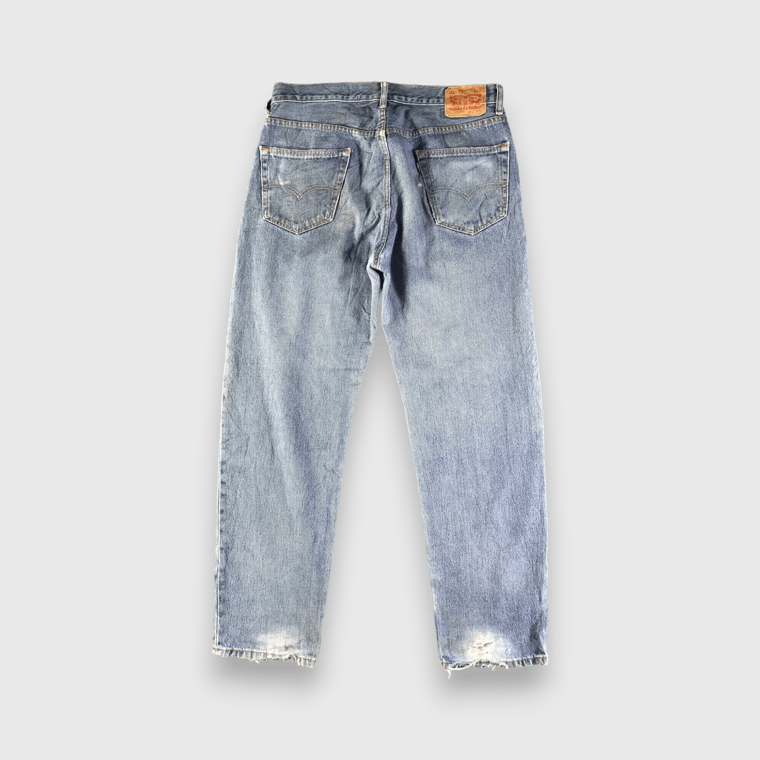 Levi's Vintage Blue Wash Levis 550 Jeans-J4234 Size US 37 - 2 Thumbnail