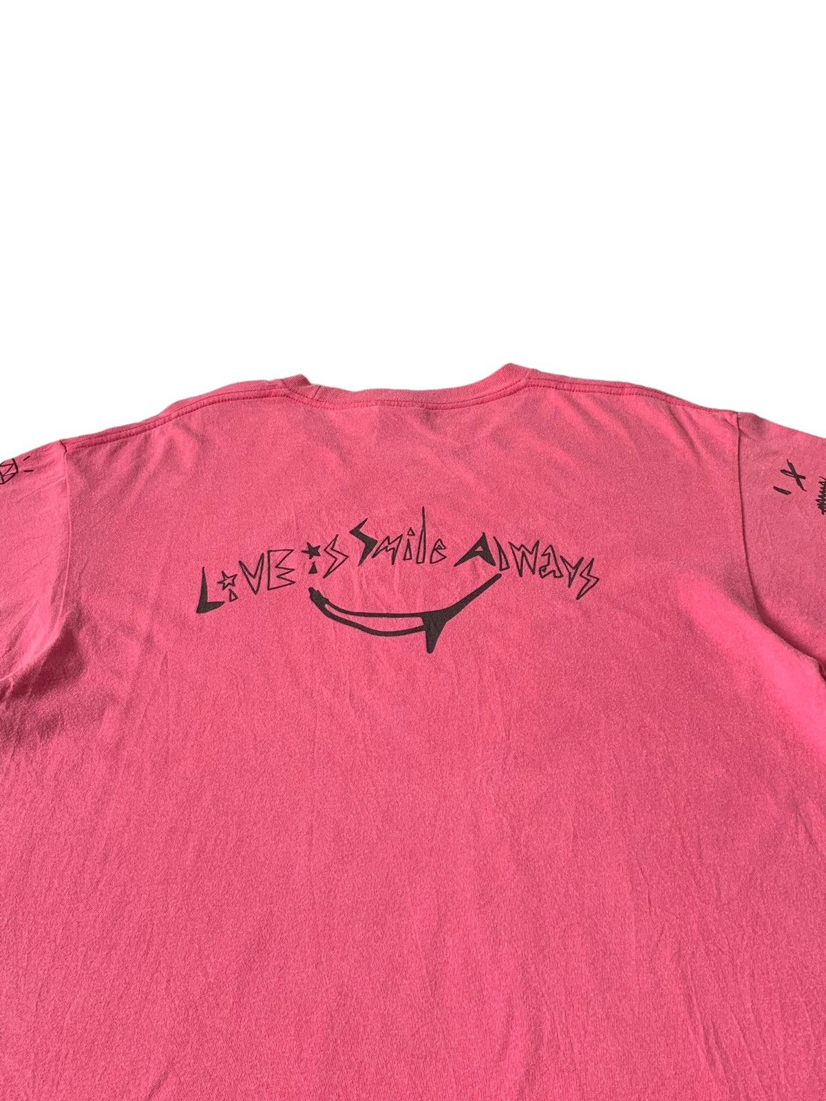 Affliction × Band Tees × If Six Was Nine Faded Lisa Live is Smile Always Emo Gothic Tee Size US L / EU 52-54 / 3 - 10 Thumbnail