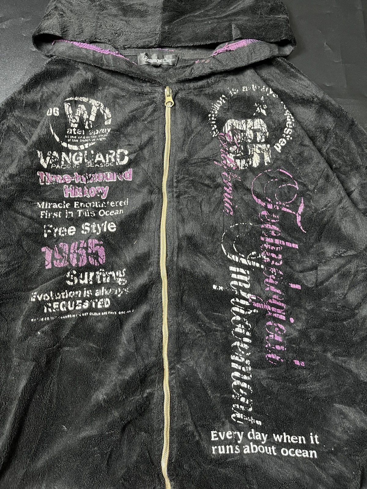 Japanese Brand Japanese Beaumot car Time honoured Velvet ziphood Size US M / EU 48-50 / 2 - 3 Thumbnail