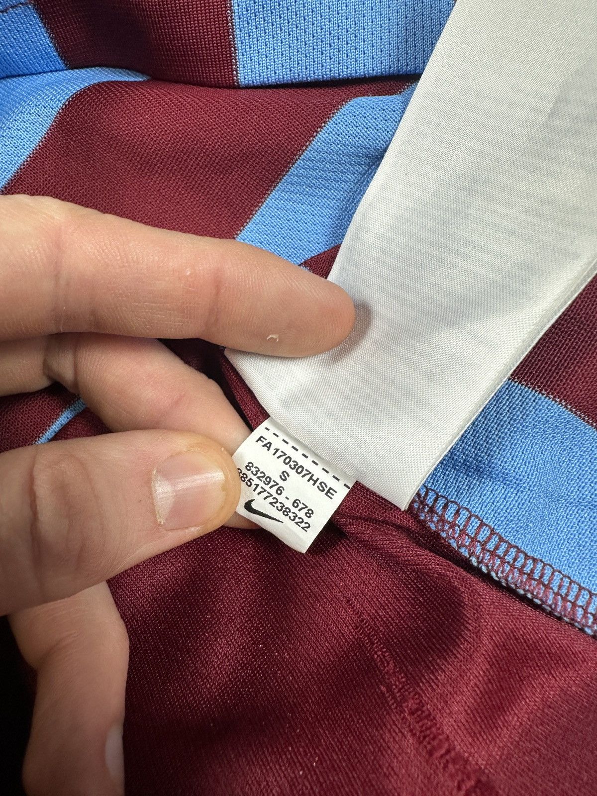 Nike Nike Trabzonspor Soccer Jersey Streetwear Blokecore Y2K S Size US S / EU 44-46 / 1 - 5 Thumbnail