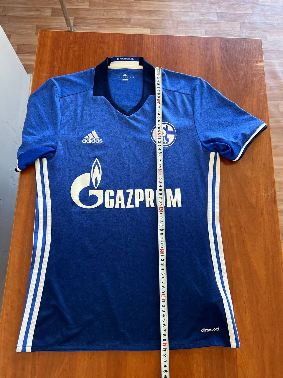 Adidas 2016/18 SCHALKE 04 HOME SOCCER JERSEY FOOTBALL SHIRT ADIDAS Size US S / EU 44-46 / 1 - 13 Thumbnail