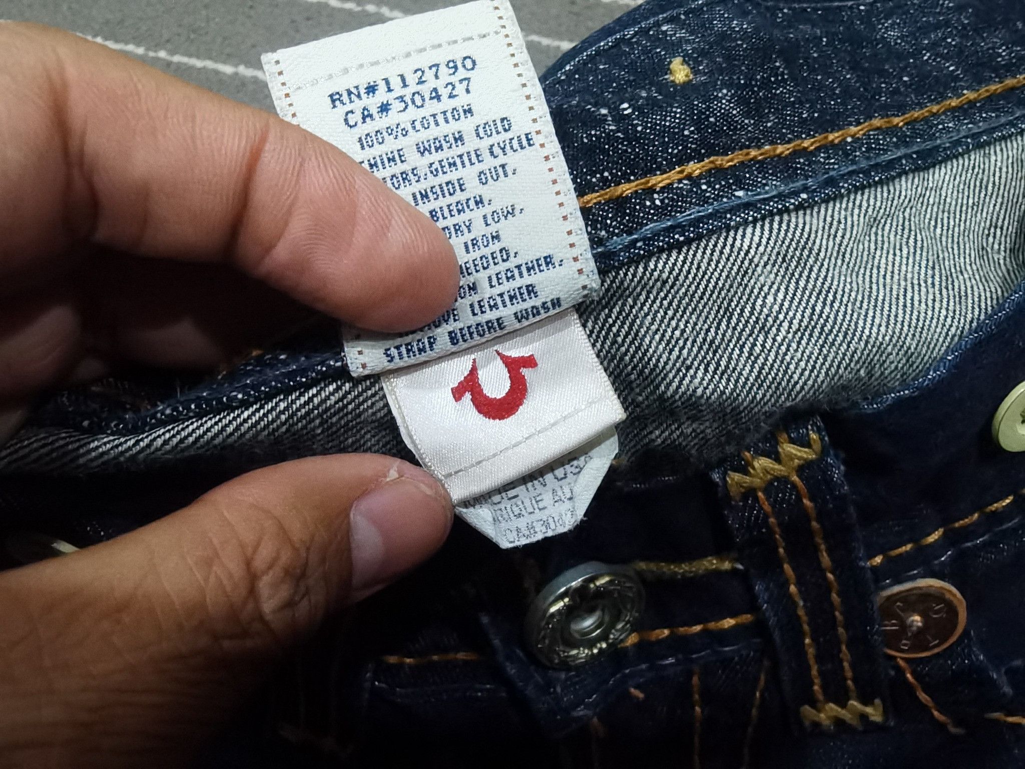 True Religion TRUE RELIGION boot cut W31 7043 Size 31" - 12 Thumbnail
