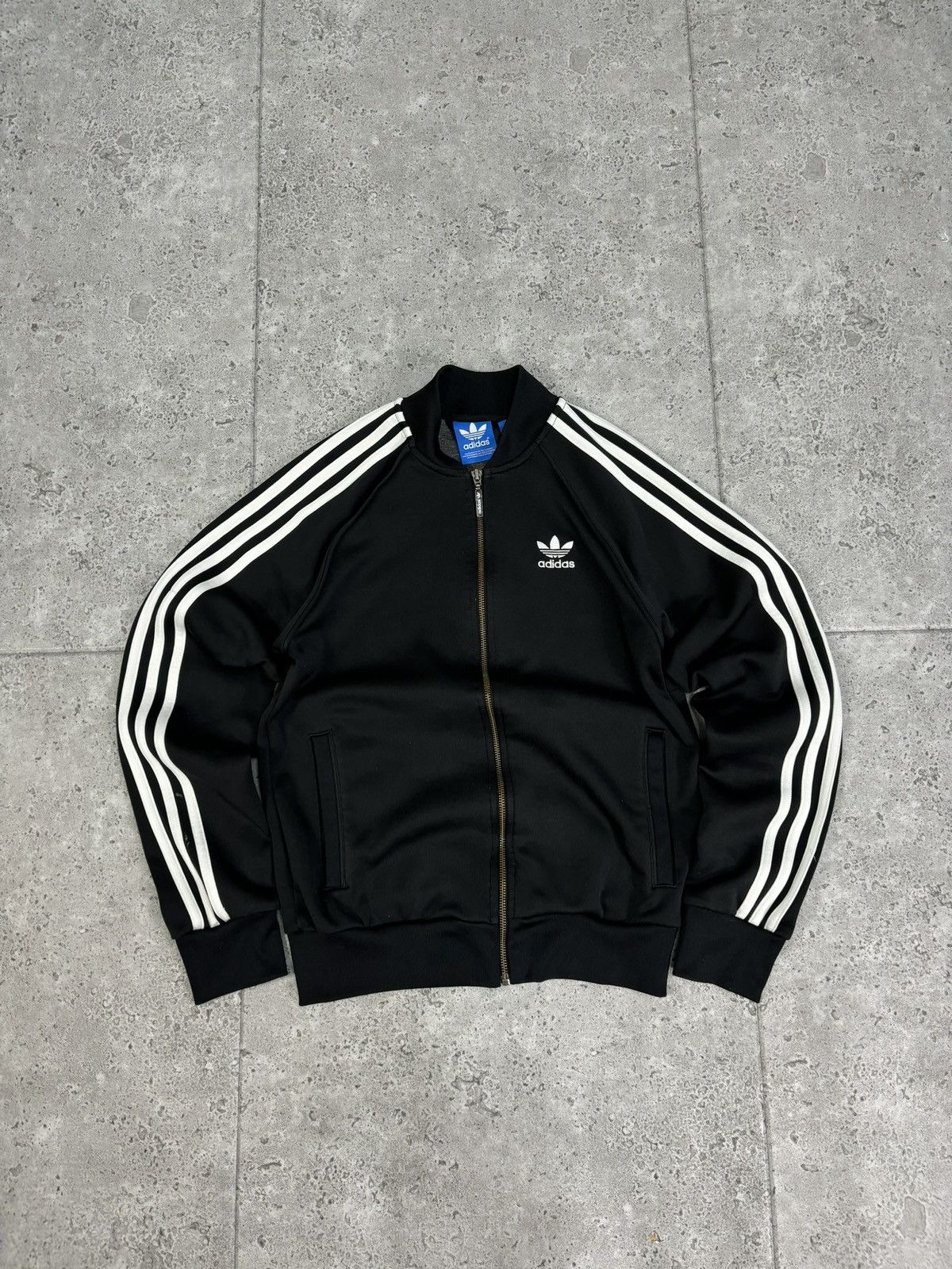Adidas × Vintage Vintage Retro Zip Up Adidas Originals 3 Stripes Cropped Y2K Size US S / EU 44-46 / 1 - 1 Thumbnail