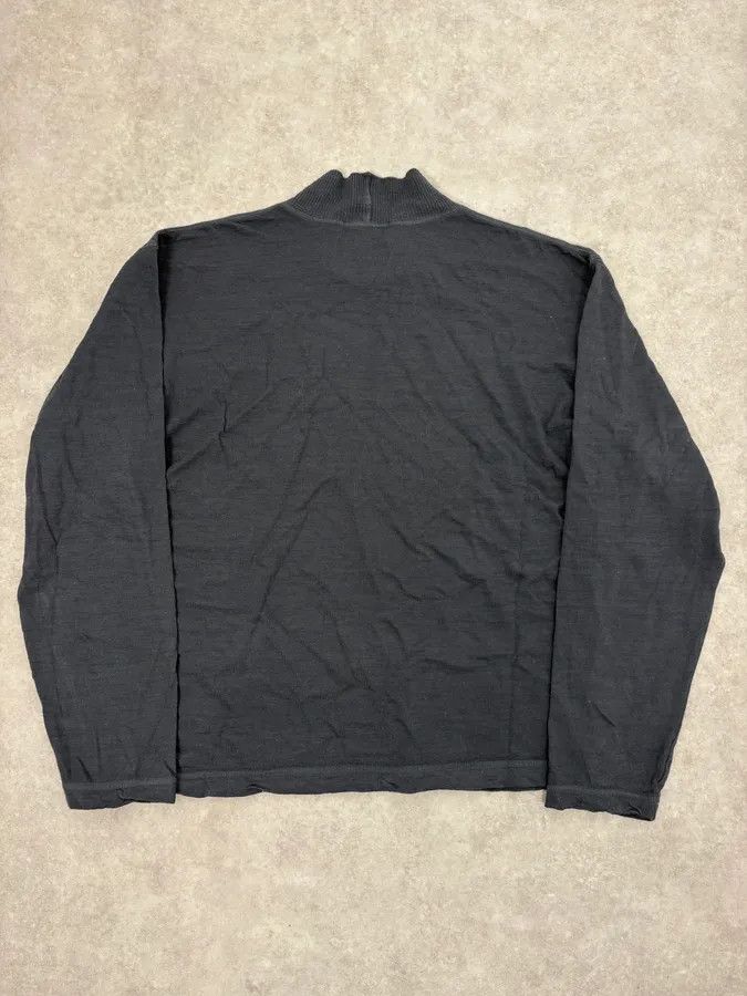 Issey Miyake 2000s Issey Miyake Steve Job Anthracite Black Turtleneck Sweater Size US S / EU 44-46 / 1 - 7 Thumbnail