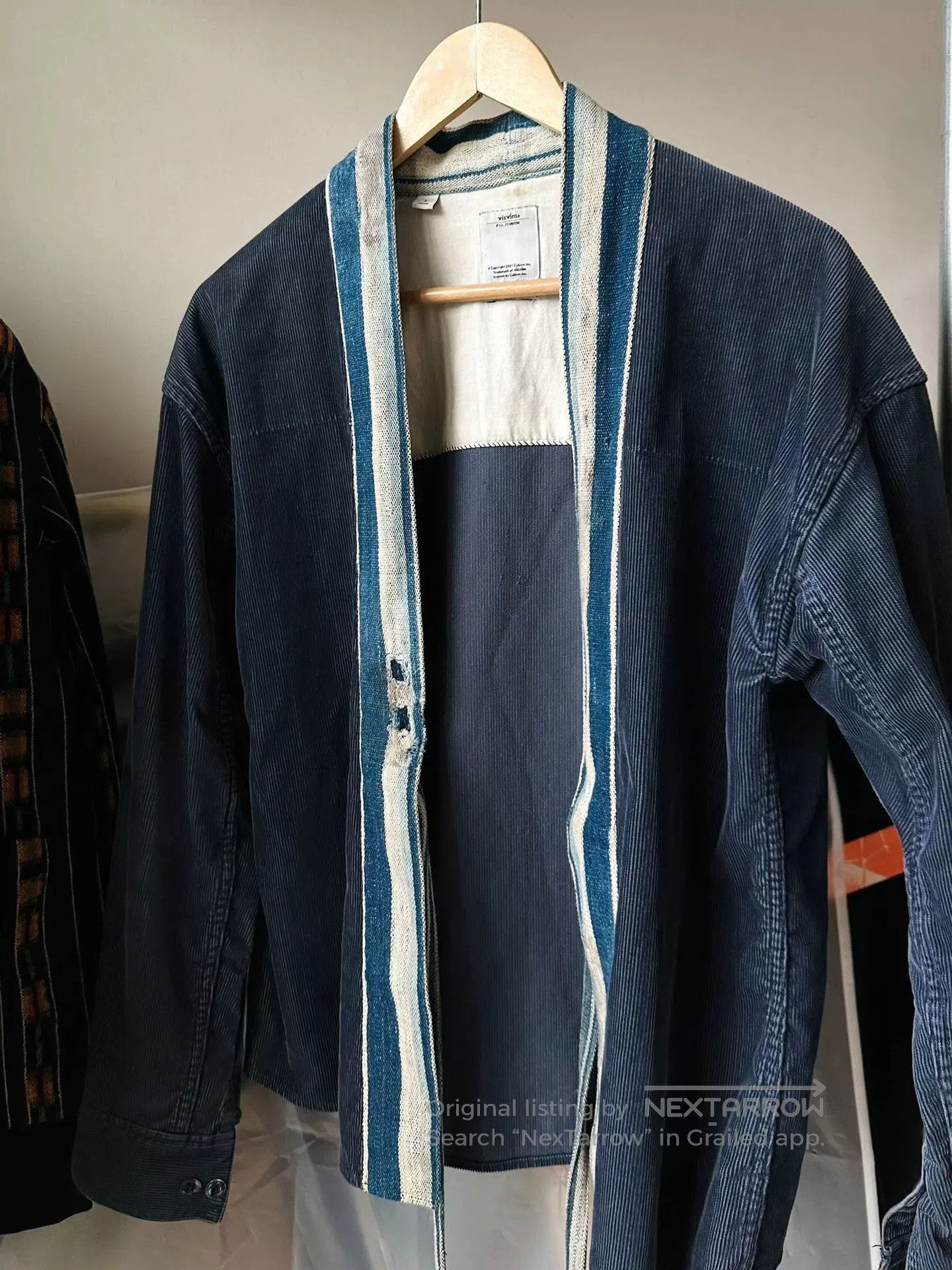 Visvim Visvim Lhamo Kofu Indigo Shirt. Size US M / EU 48-50 / 2 - 2 Thumbnail