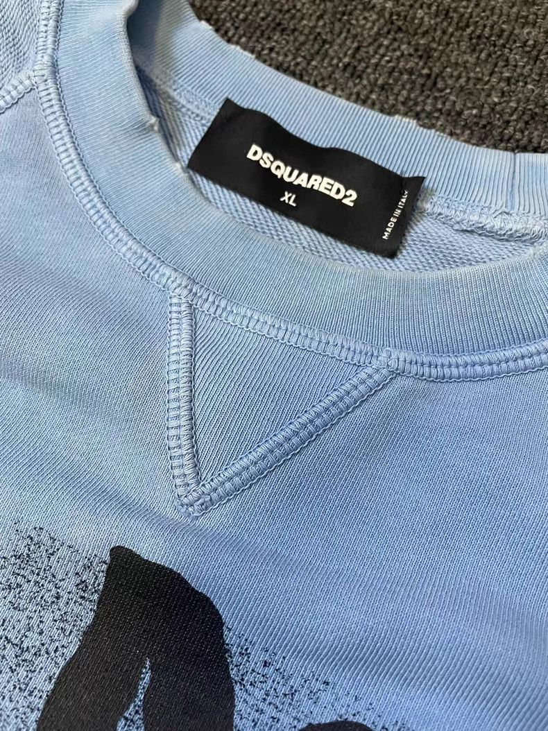 Dsquared2 DSQUARED2 D2 Distressed Sweatshirt Size US XL / EU 56 / 4 - 6 Thumbnail