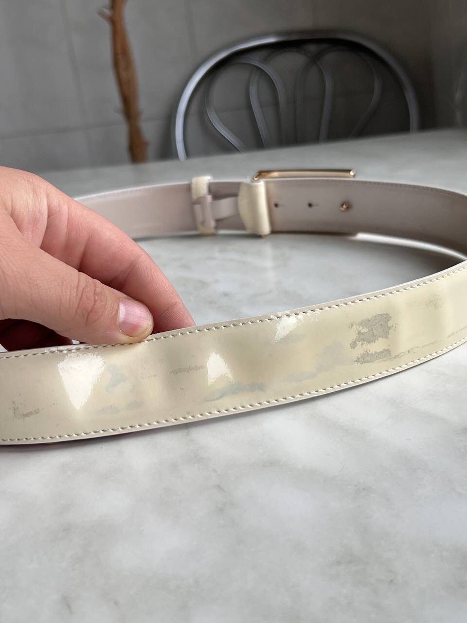 Versus Versace Versus Versace leather Buckle logo belt vintage Italy luxury Size ONE SIZE - 4 Thumbnail