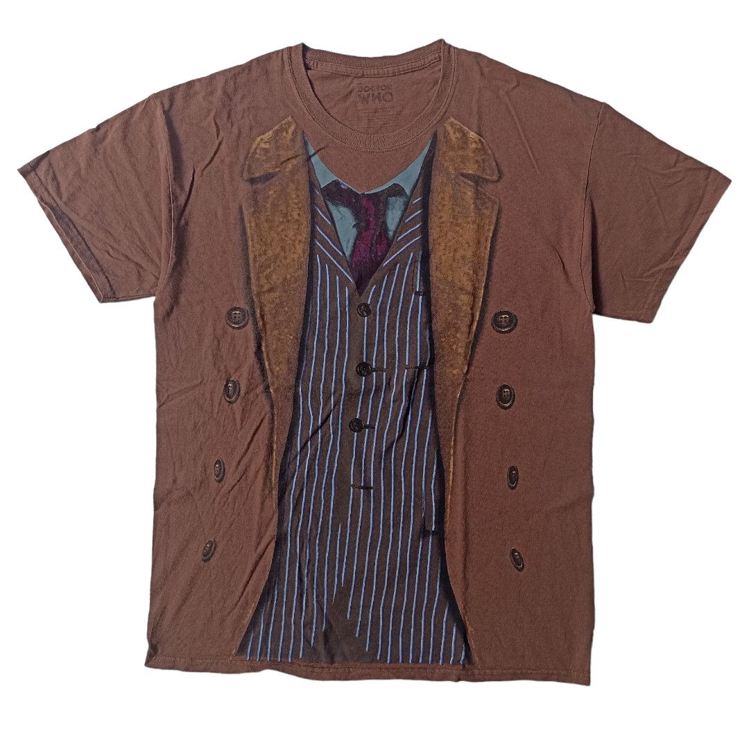 Designer Vintage Y2K Dr Who 10th Costume Tee Size US L / EU 52-54 / 3 - 1 Thumbnail