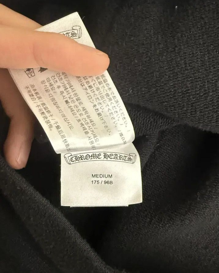 Chrome Hearts Monogram Horseshoe Vertical Logo Hoodie Size US M / EU 48-50 / 2 - 6 Thumbnail