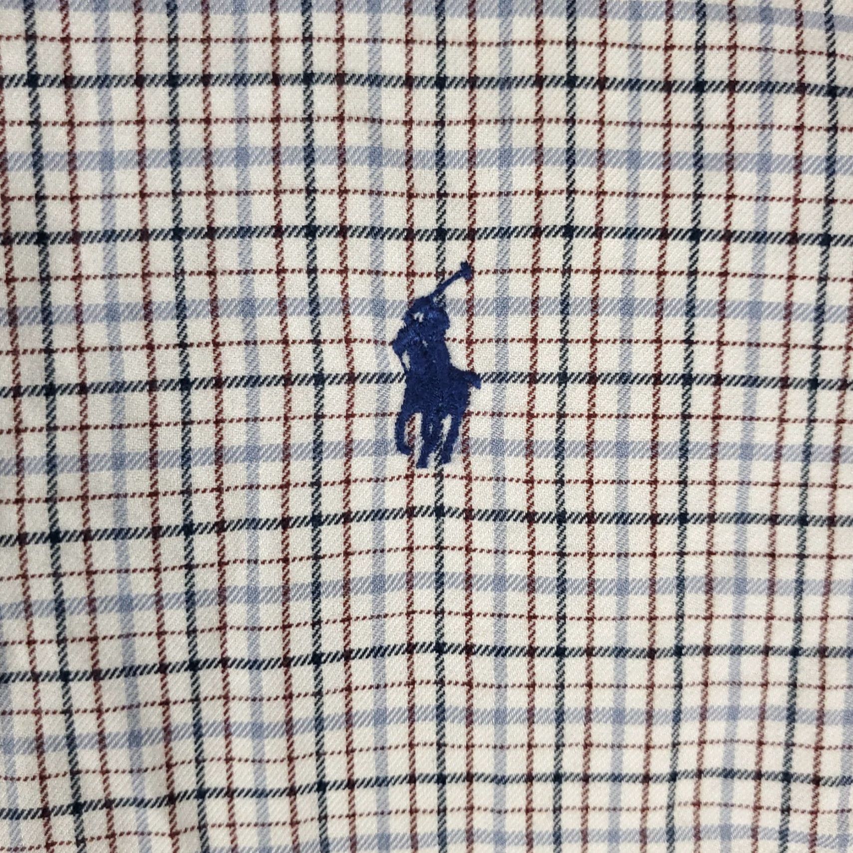 Ralph Lauren Ralph Lauren Shirt XL Blue Plaid Button Up Long Sleeve Pony Casual Mens Size US XL / EU 56 / 4 - 2 Thumbnail
