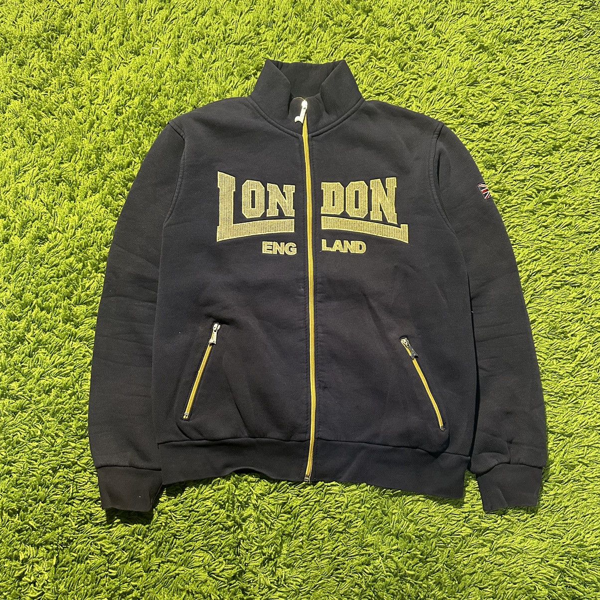 Nas × Vintage Vintage 90s/Y2K Nas London England zip-up Size US L / EU 52-54 / 3 - 1 Thumbnail