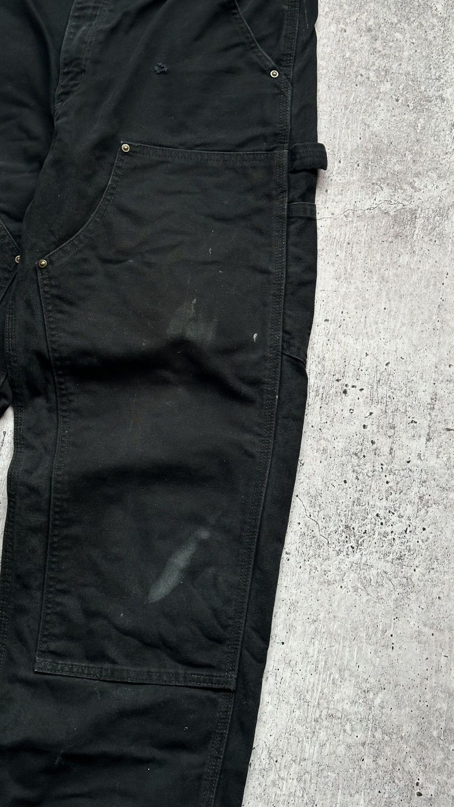 Carhartt Carhartt WIP Double Knee Distressed Vintage Denim Pants Size US 34 / EU 50 - 9 Thumbnail