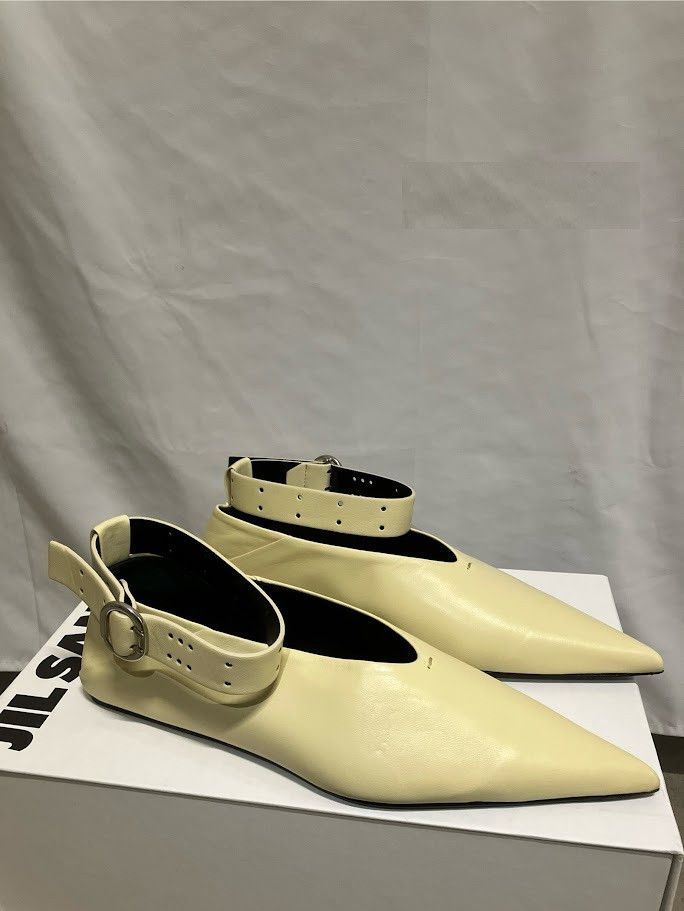 Jil Sander o1loc1c1124 Flats in Beige Size US 8 / IT 38 - 1 Preview