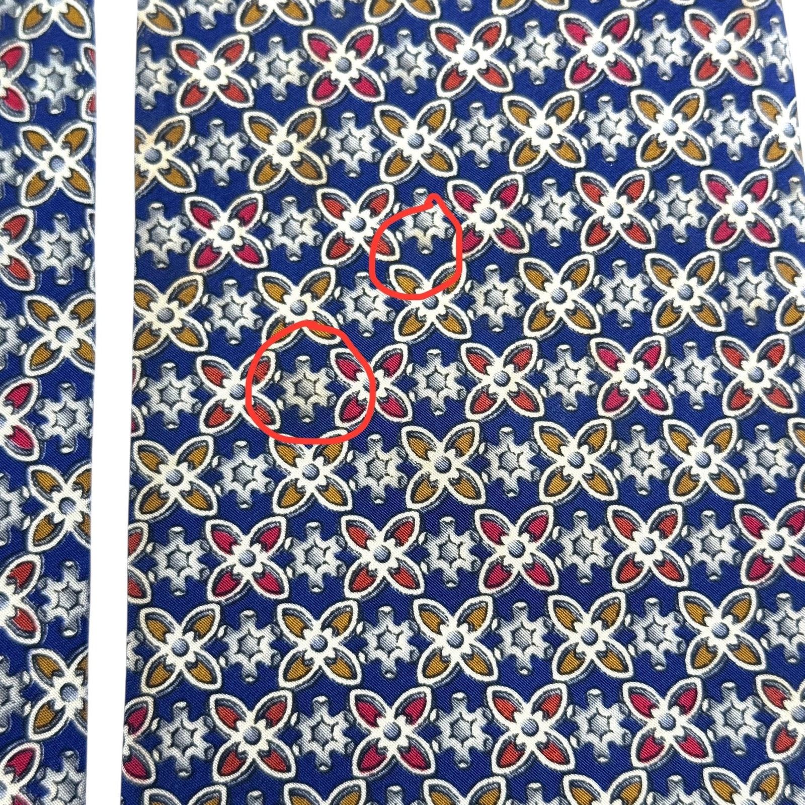 Christian Dior Monsieur Christian Dior Abstract Pattern Tie Size ONE SIZE - 7 Thumbnail