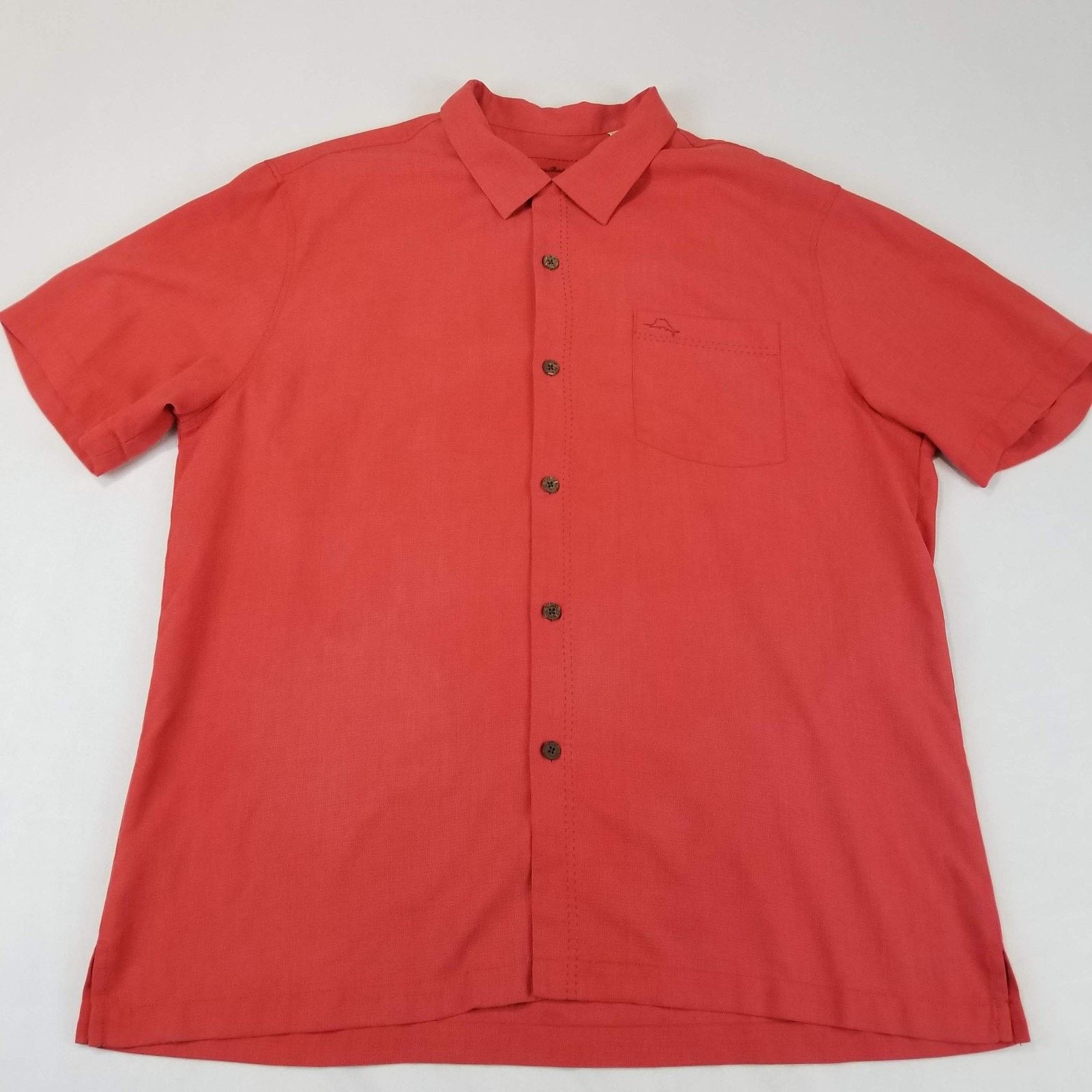 Tommy Bahama Tommy Bahama Shirt XL Royal Bermuda IslandZone Camp Loop Size US XL / EU 56 / 4 - 1 Thumbnail