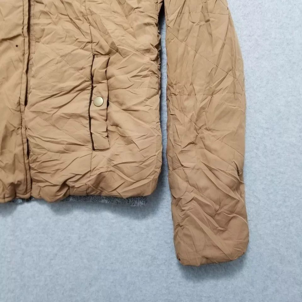 Other Active USA Jacket Womens Medium Brown Full Zip Hooded Size M / US 6-8 / IT 42-44 - 12 Thumbnail