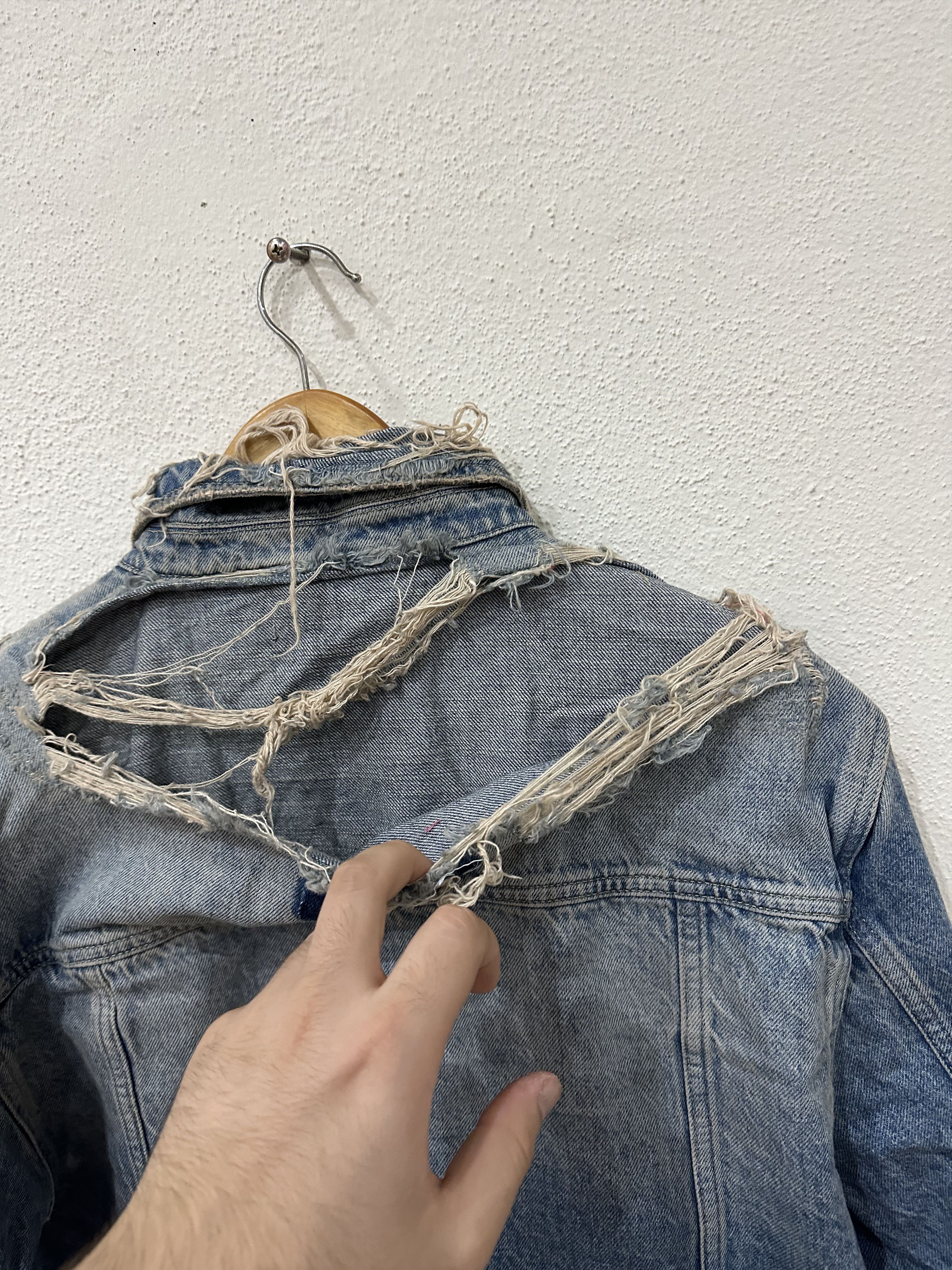 Ksubi Ksubi Heritage Repair Denim Jacket Small Size US S / EU 44-46 / 1 - 5 Thumbnail