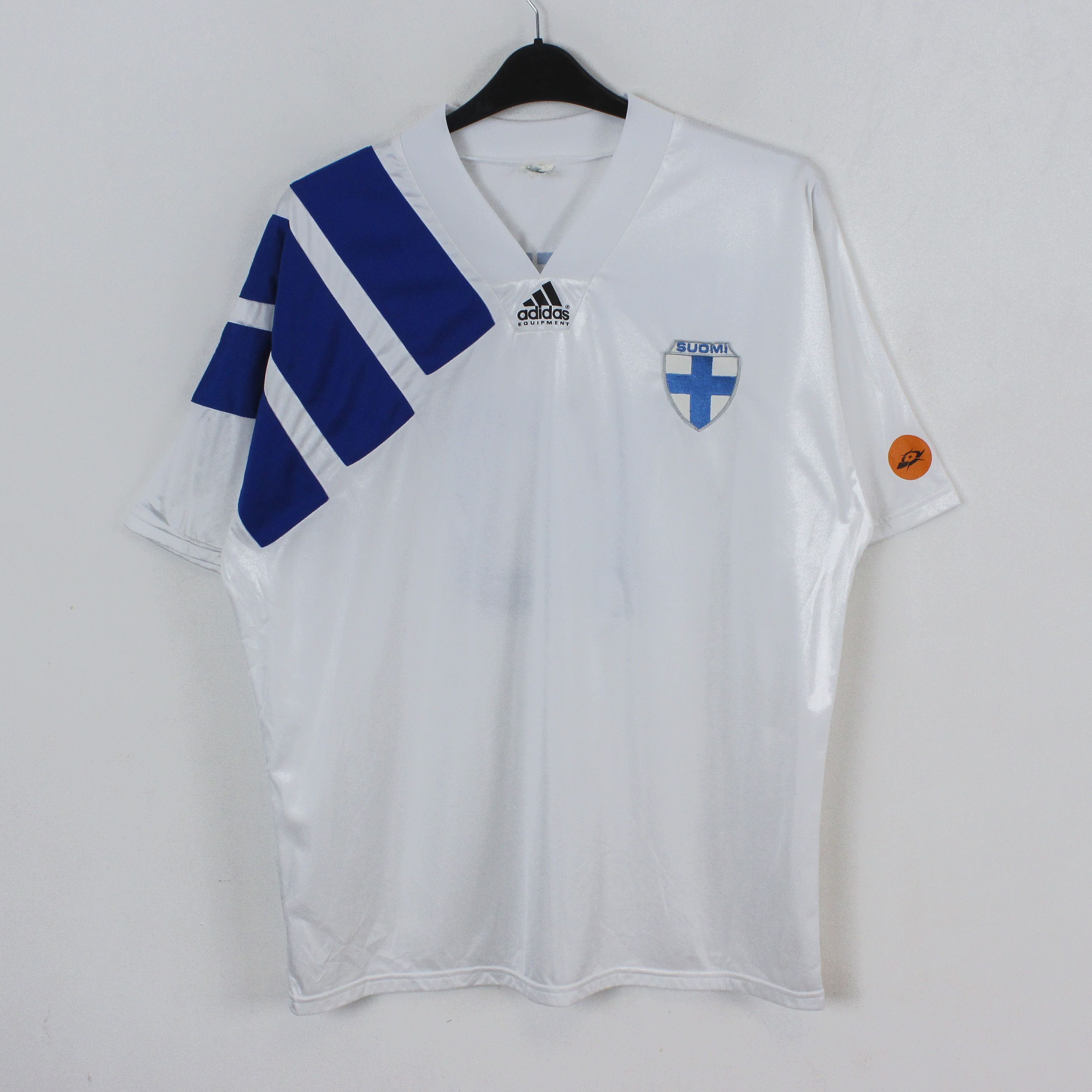 Adidas Finland Litmanen 1993 1995 Jersey Shirt Kit Suomi Finnish XL Size US XL / EU 56 / 4 - 2 Thumbnail